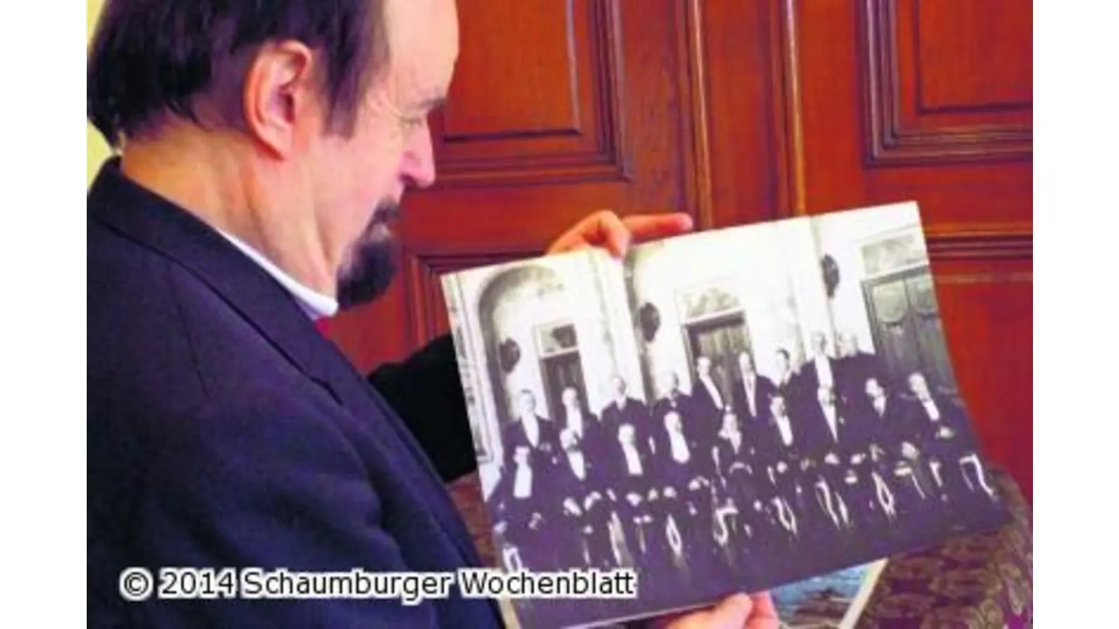 Ein Enkel von Richard Sahla zu Gast (Foto: red)