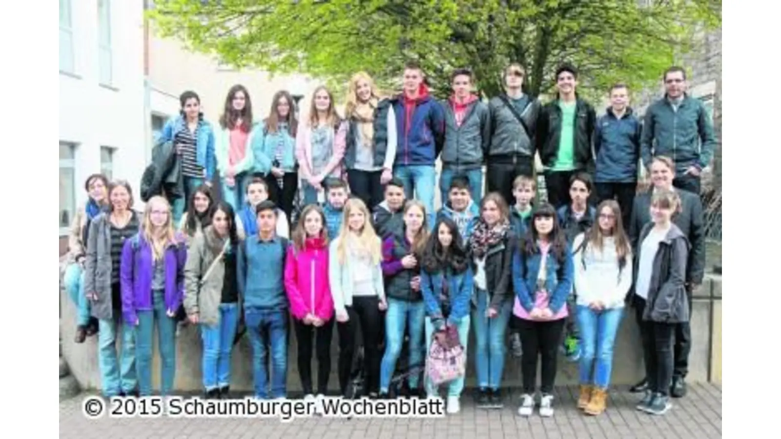Besuch aus Spanien am WBG (Foto: bb)