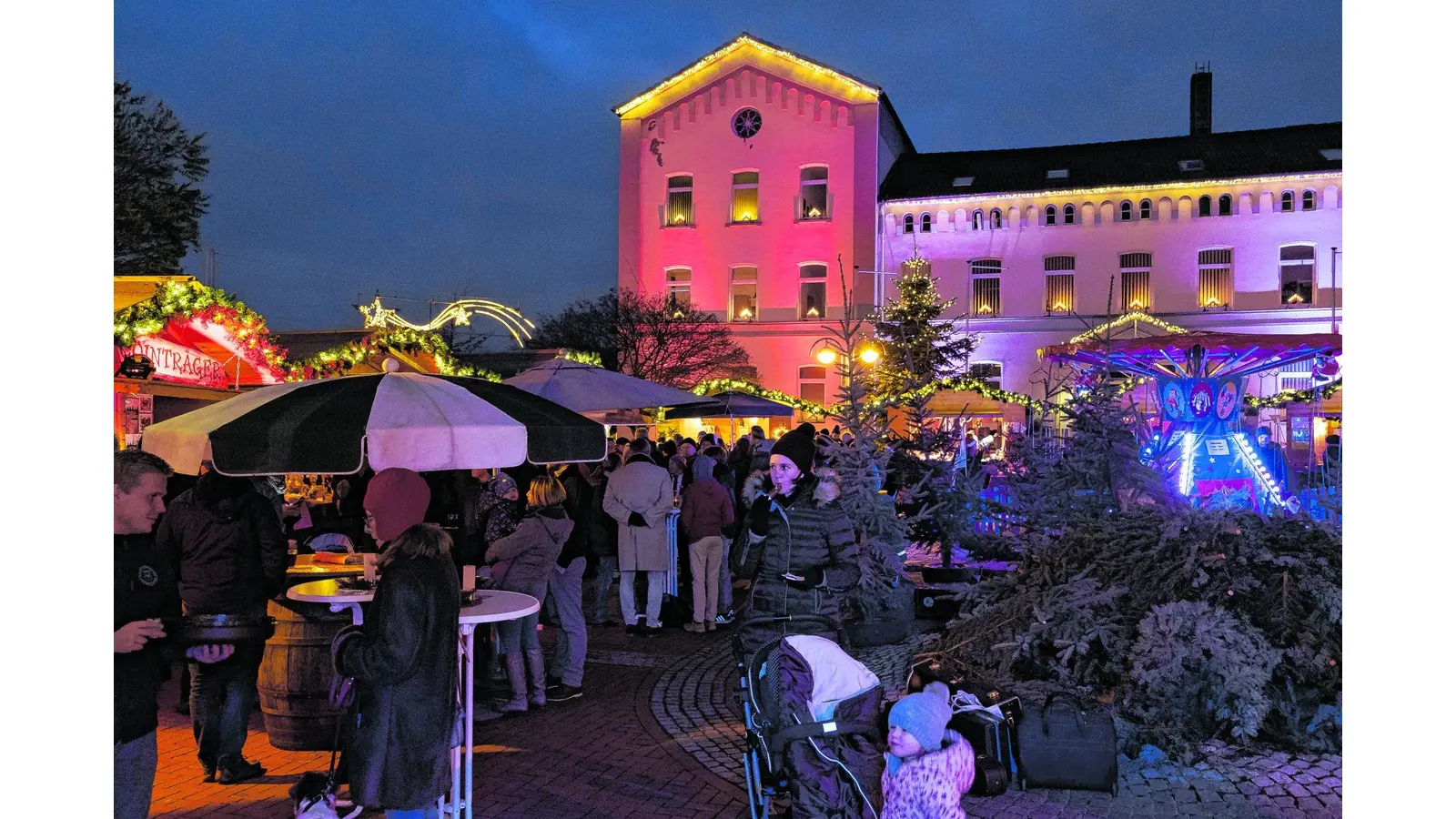 Weihnachtsmarkt macht Appetit auf die Heimat (Foto: jl)