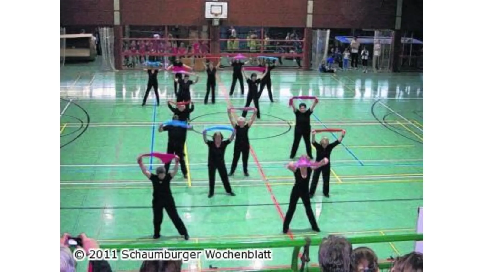 TSV Krainhagen auf der Turnschau Bückeburg (Foto: ro)