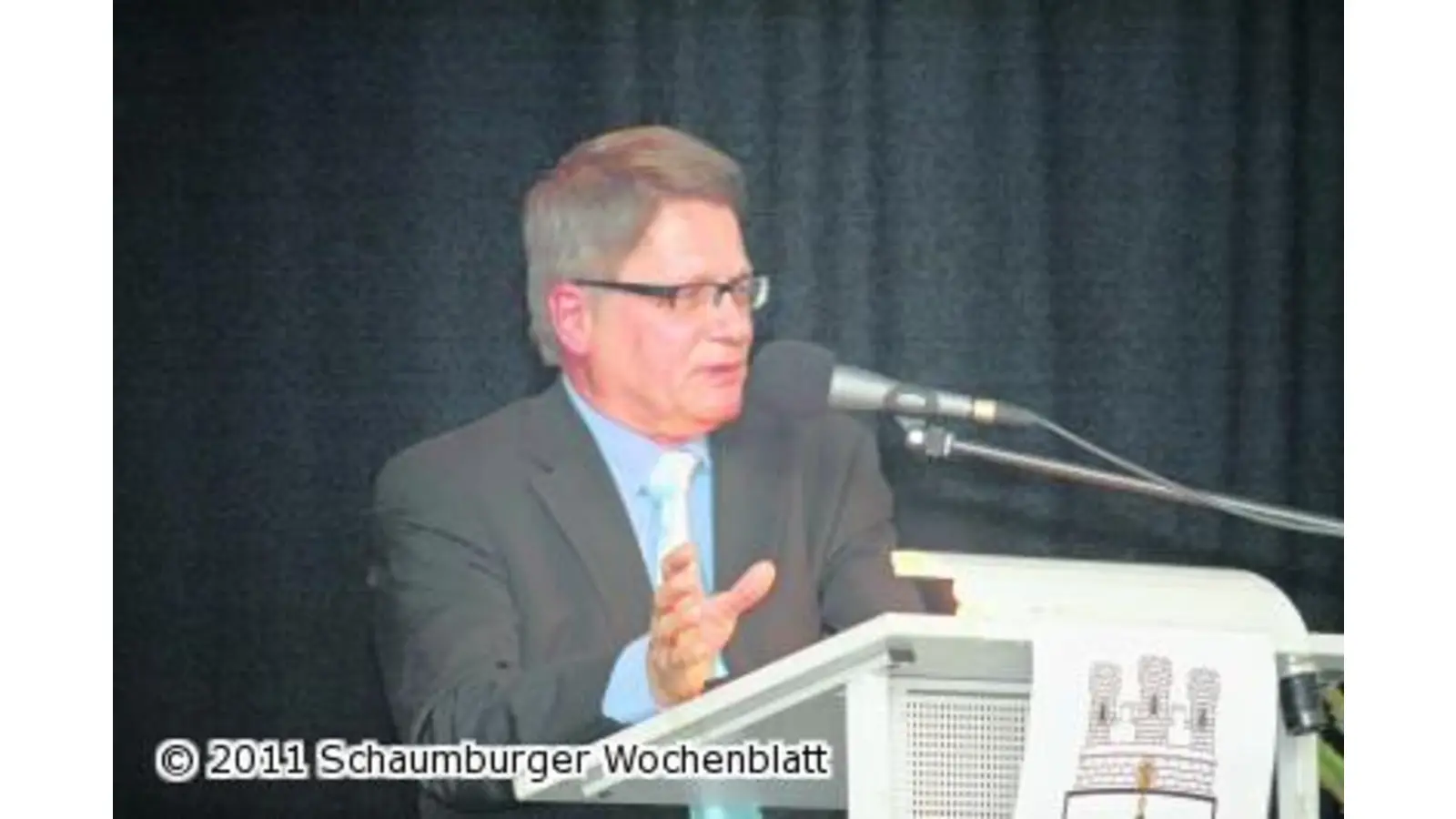 Viel Beifall für Festvortrag (Foto: bb)