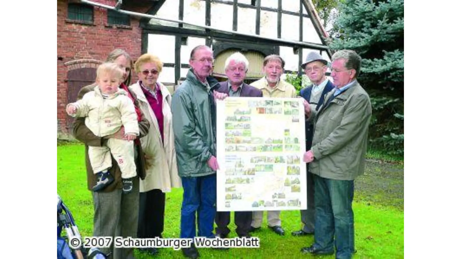 Poster führt zu historischen Spuren (Foto: al)