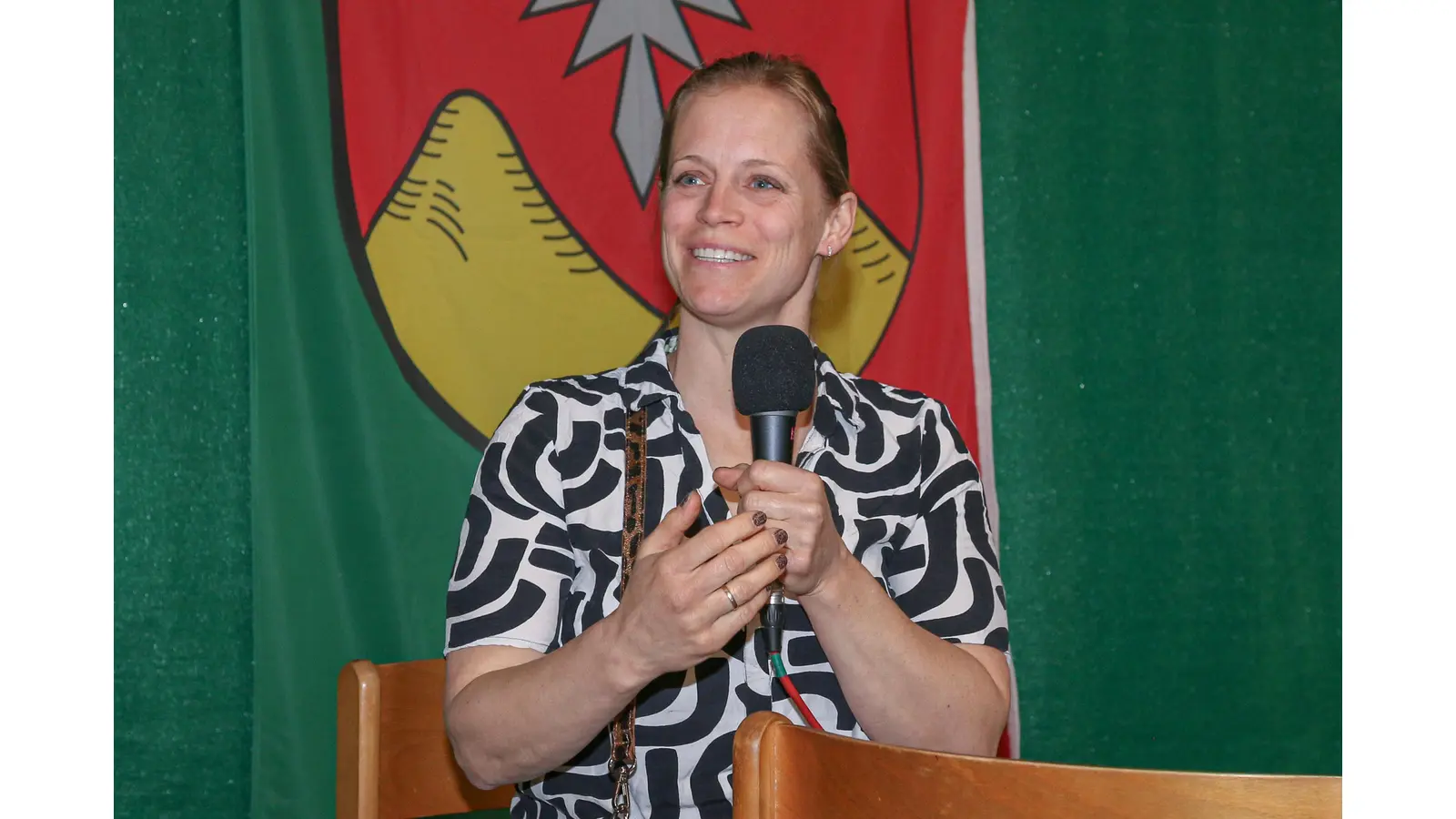 Die neue Vorsitzende der SG Rodenberg, Insa Gruschwitz (Foto: wk)