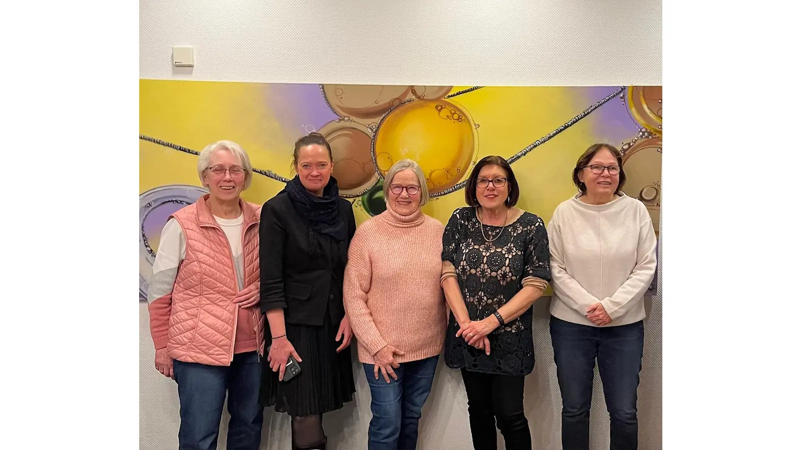 Das Vorstandsteam der Frauenunion: Renate Reinnisch, Colette Thiemann, Ursula Schweer, Marita Gericke, Allheide Sohns.  (Foto: privat)