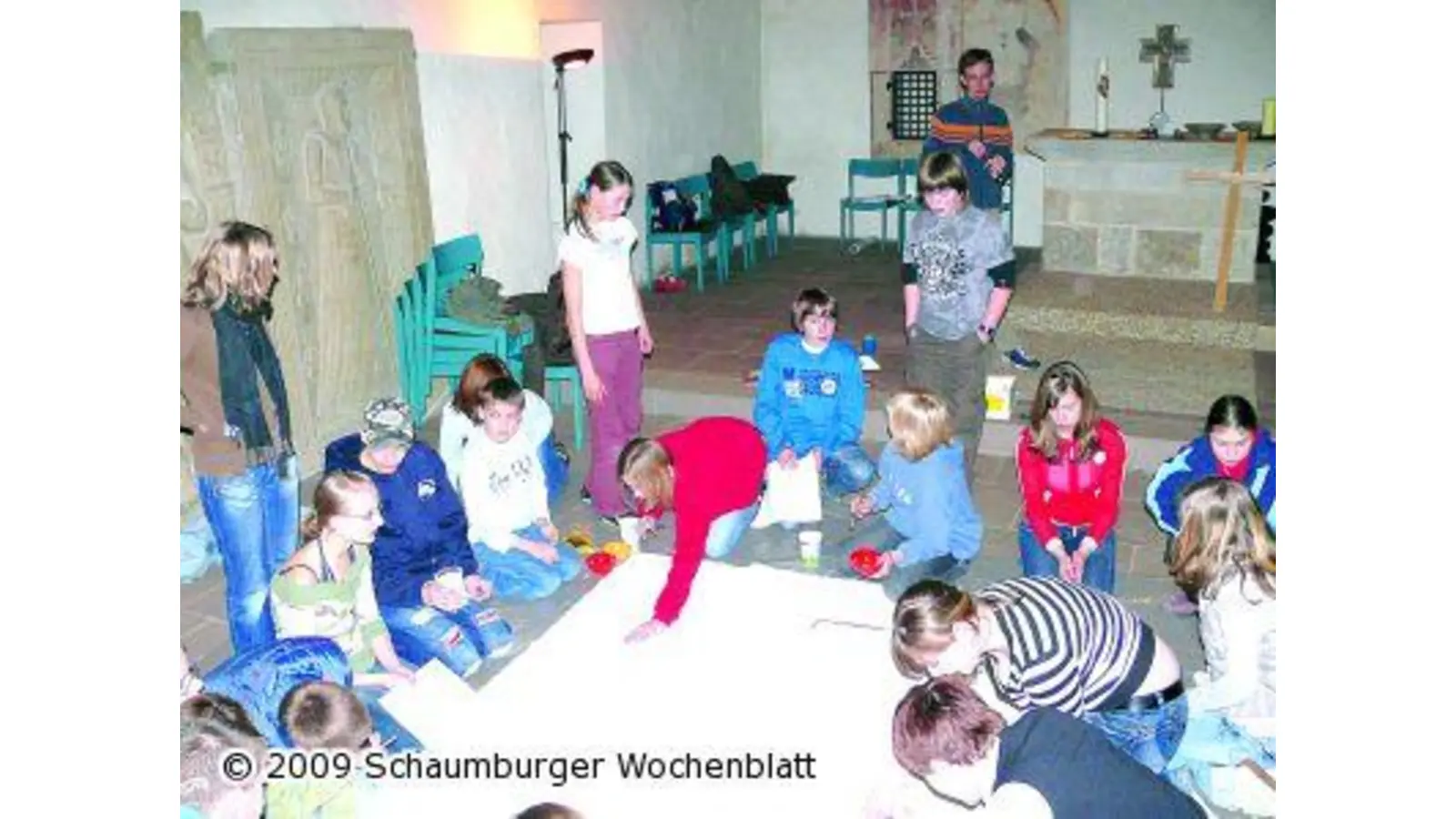 Eine durchwachte Nacht in der Kirche (Foto: pd)