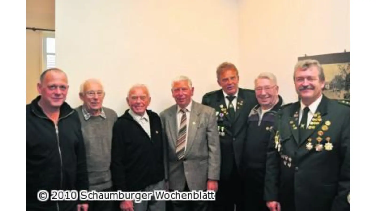 Sachsenhäger Schützen blicken auf wechselvolle Geschichte zurück (Foto: bb)