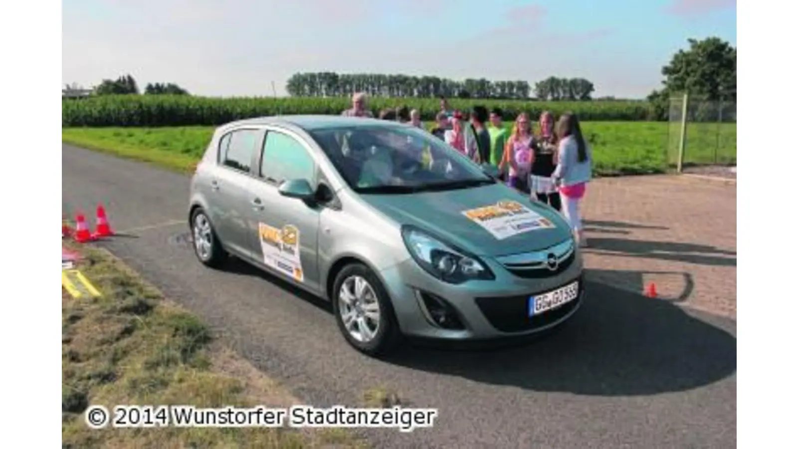Vollbremsung bei Tempo 30 (Foto: tau)