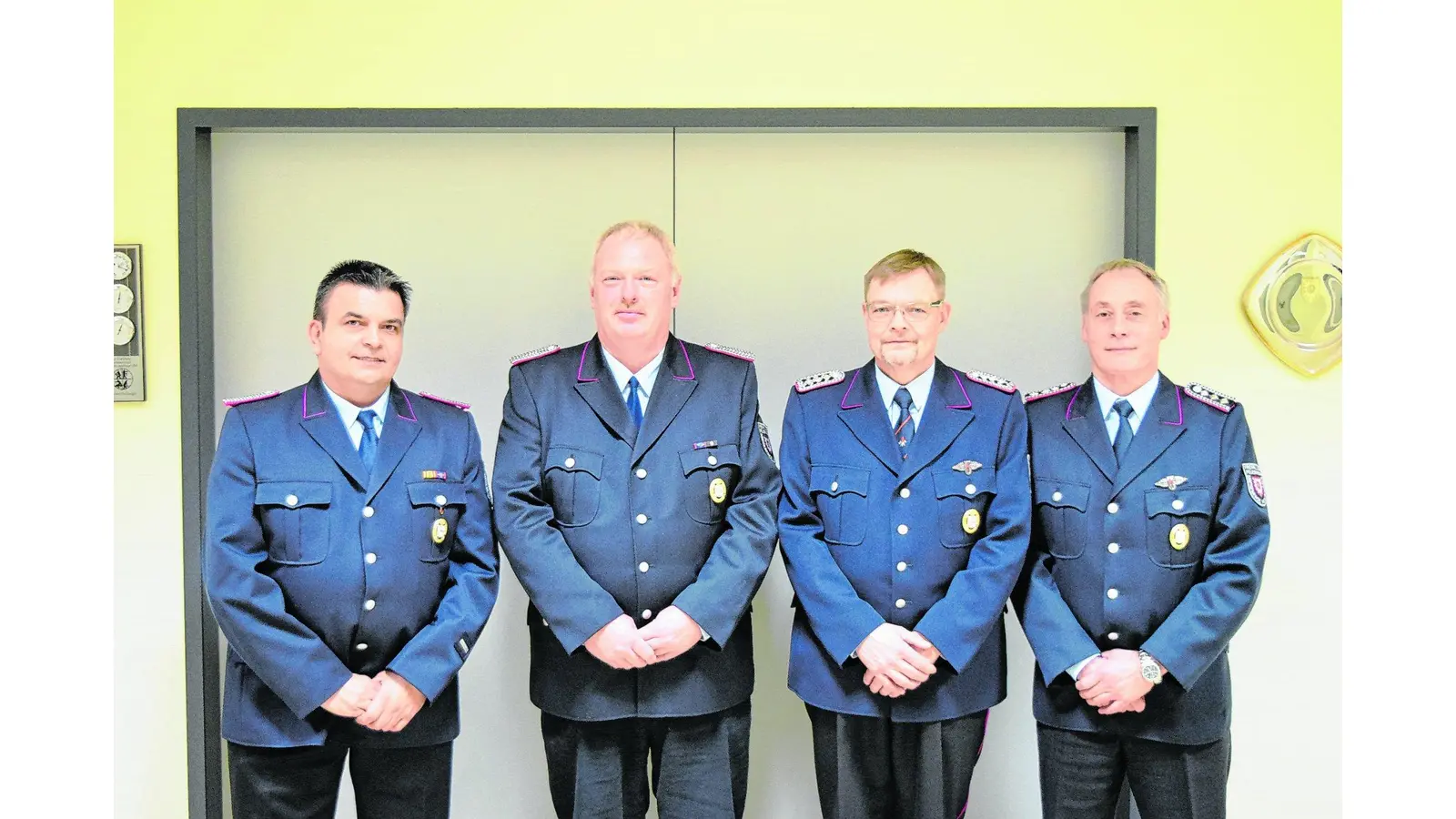 Ehrung für 40 Jahre aktiven Dienst (Foto: bb)