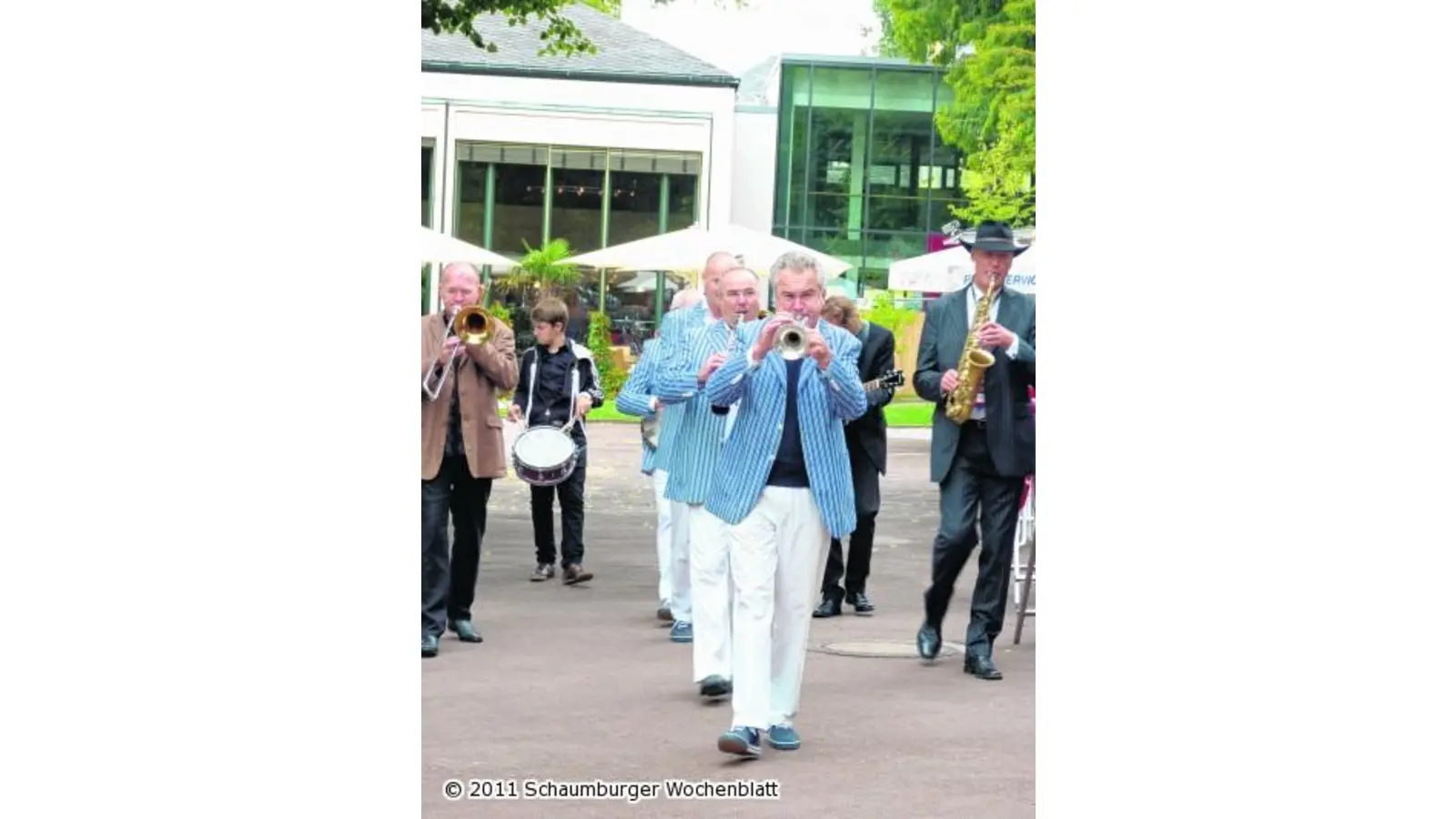 Im Kurpark jazzt Oldtime in hochkarätiger Besetzung (Foto: red)
