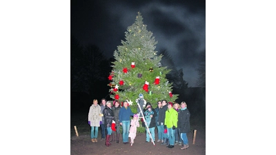 Landfrauenspende  für eine Dorftanne (Foto: em)