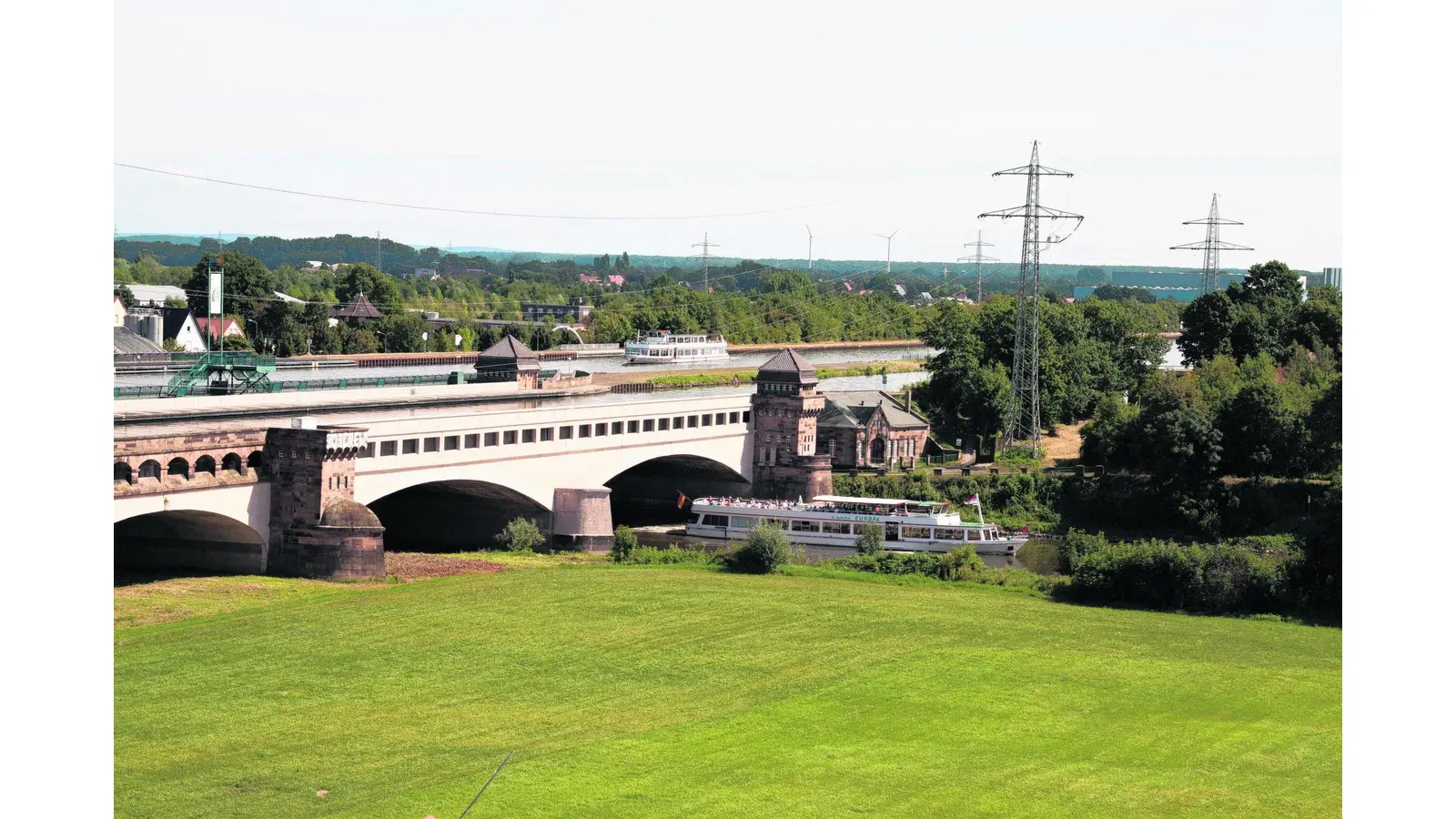 Führung am Wasserstraßenkreuz (Foto: em)