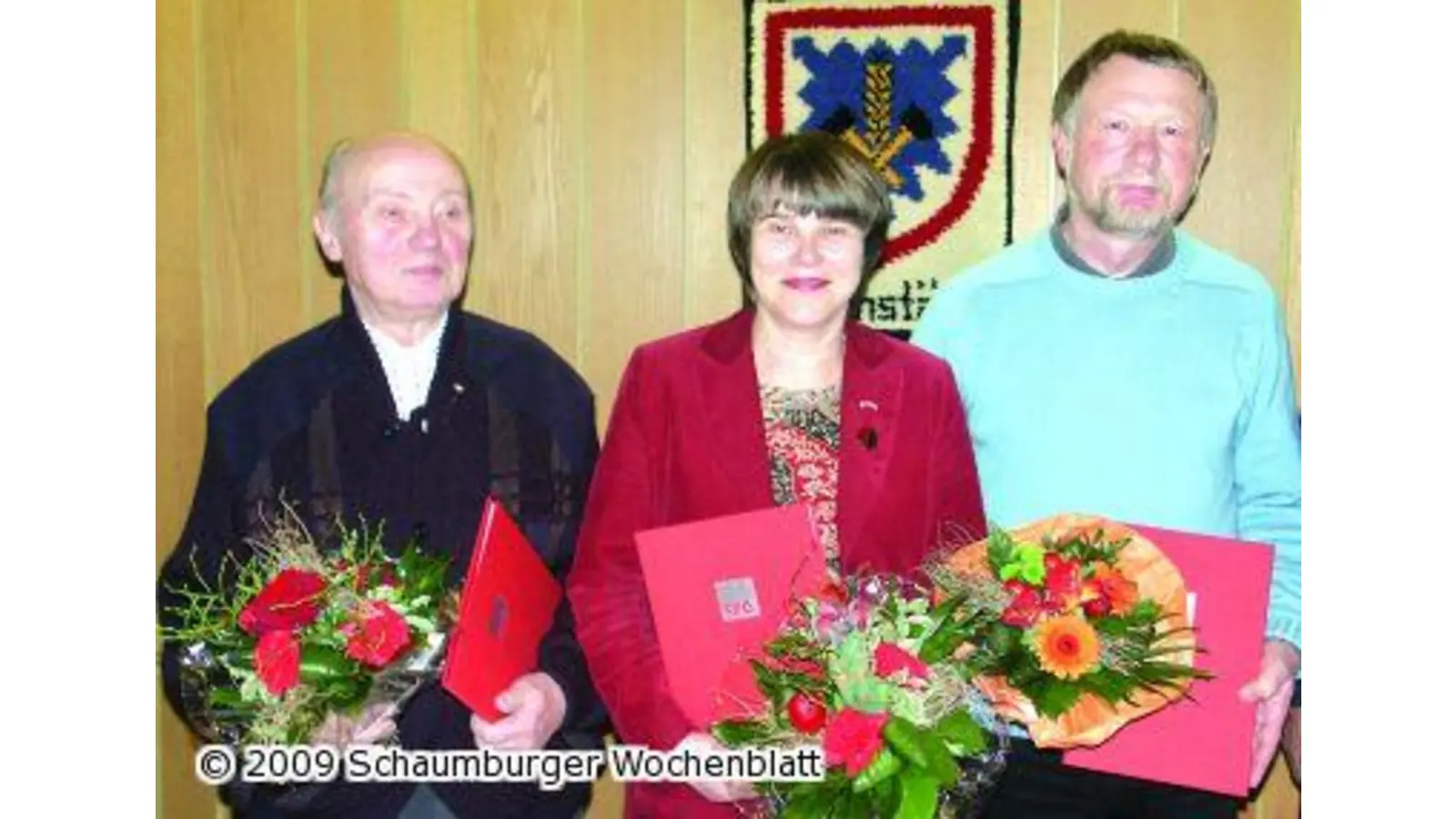 Langjährige Mitglieder auf Versammlung geehrt (Foto: pp)