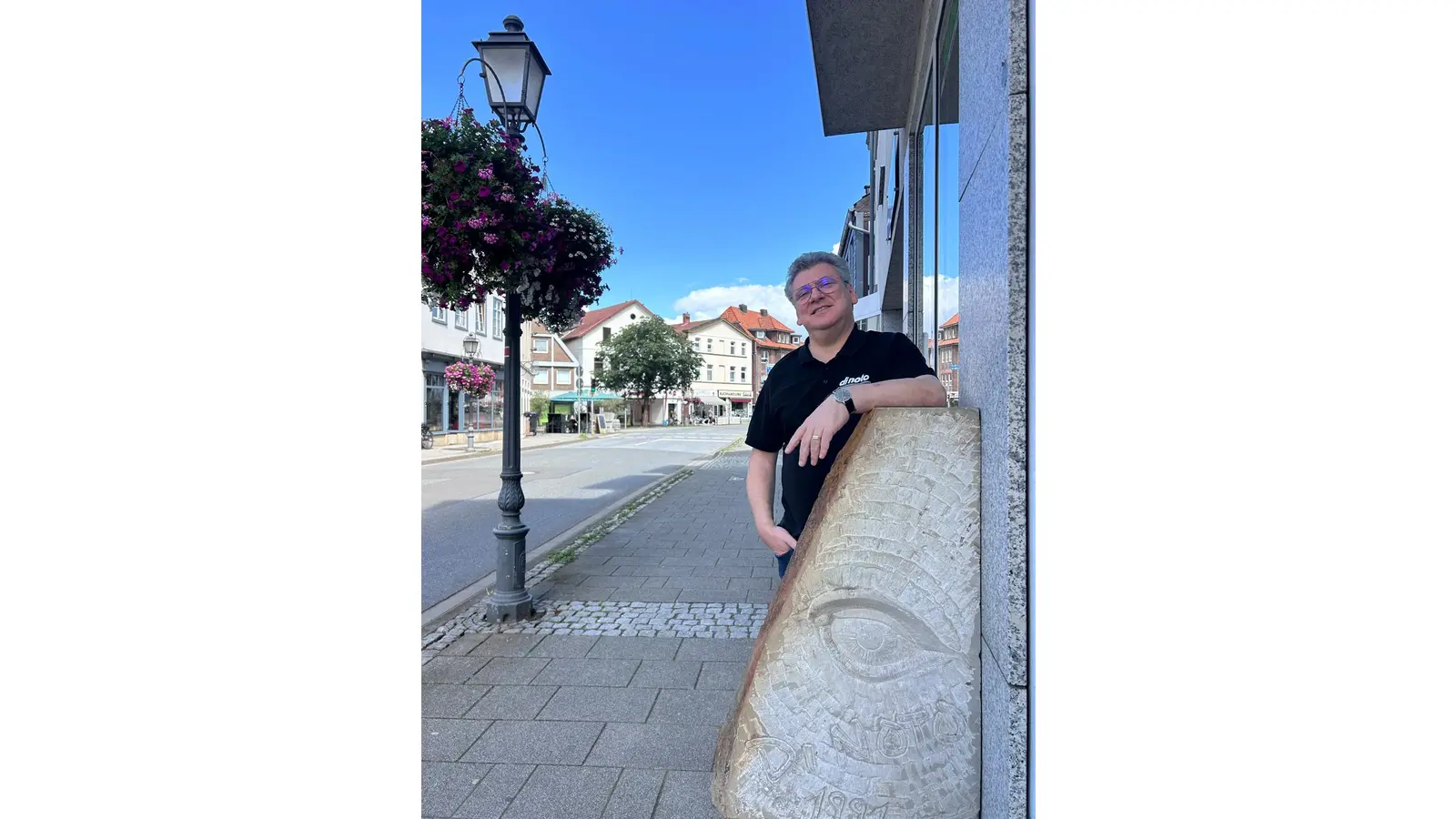 Die Innenstädte - wie hier in Bückeburg - zu stärken ist seit Jahren ein großes Anliegen des Unternehmers. (Foto: privat)