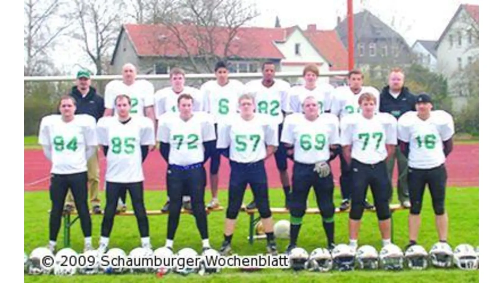 Schaumburg Rangers vertreten den American Football vor Ort (Foto: ih)