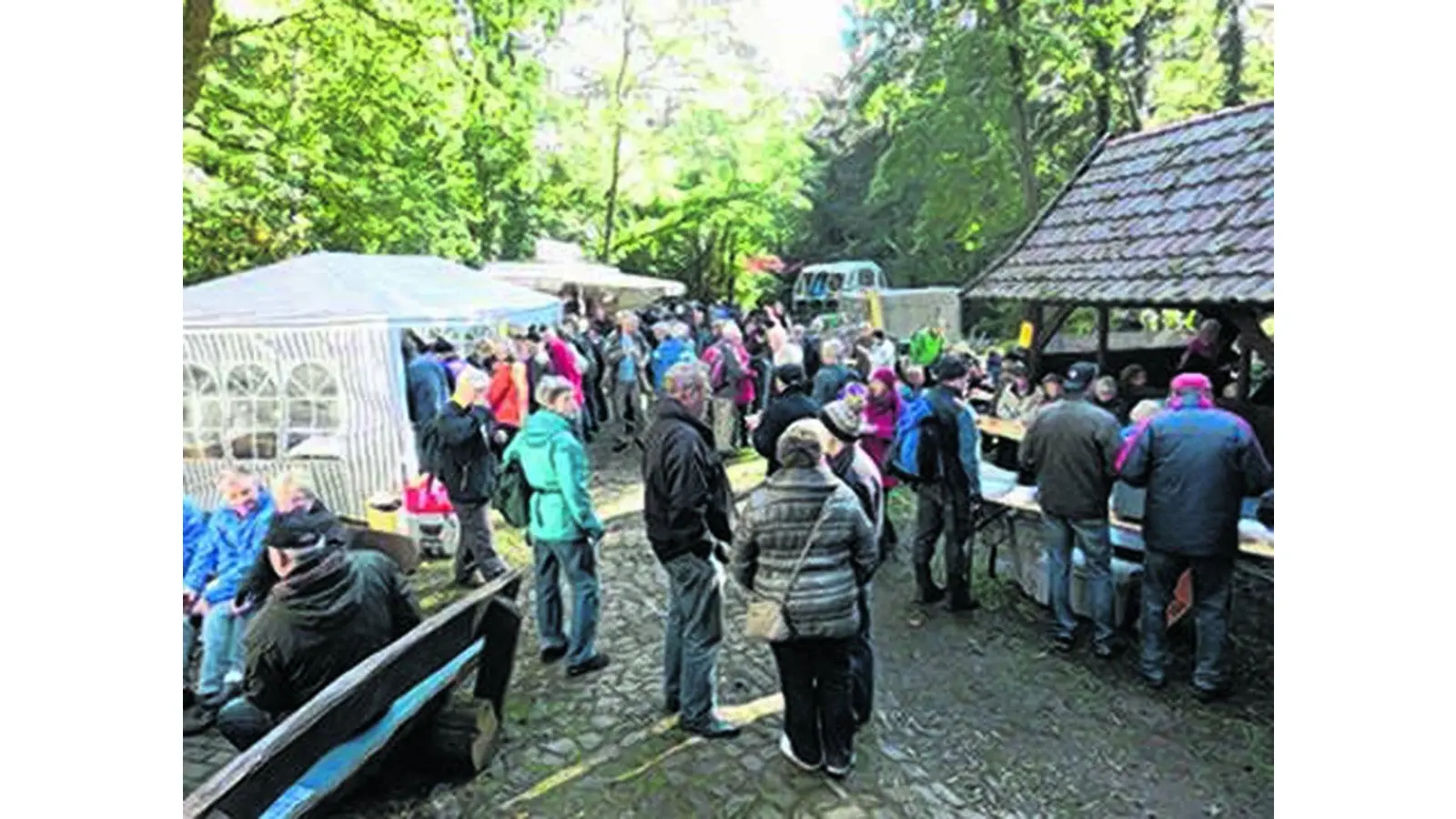 Wölpinghausen walkt und wandert (Foto: gi)