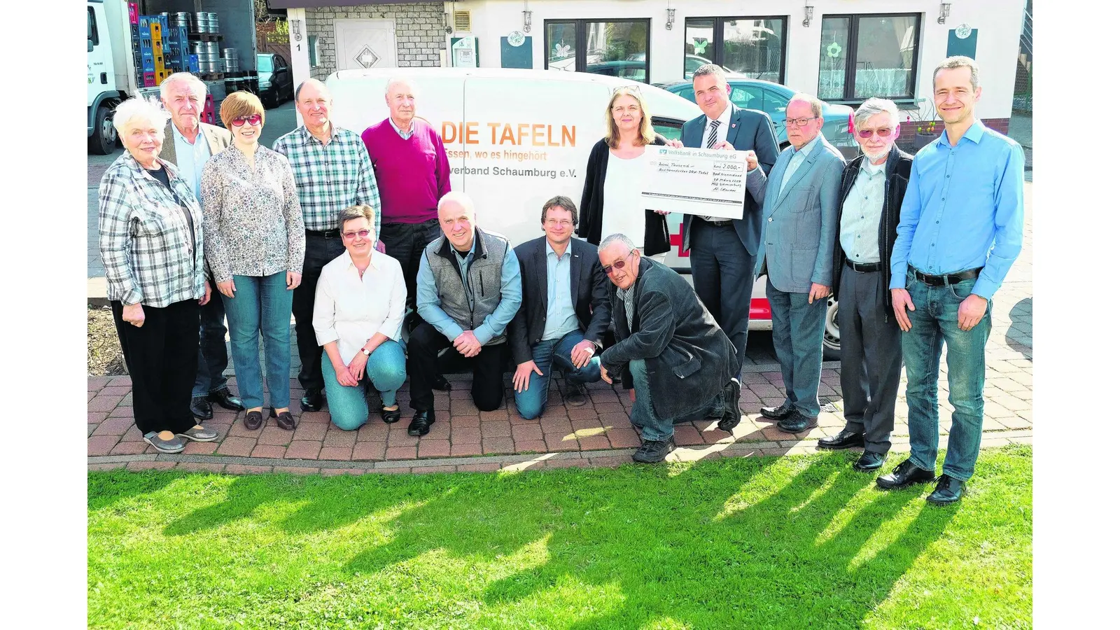 Doppelte Freude dank einer Spende und möglichem Standortwechsel (Foto: jl)