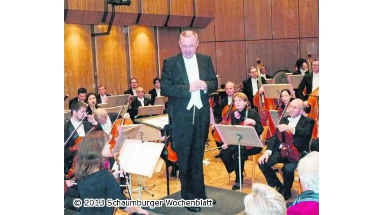 Wieder ein voller Saal beim Neujahrskonzert (Foto: km)