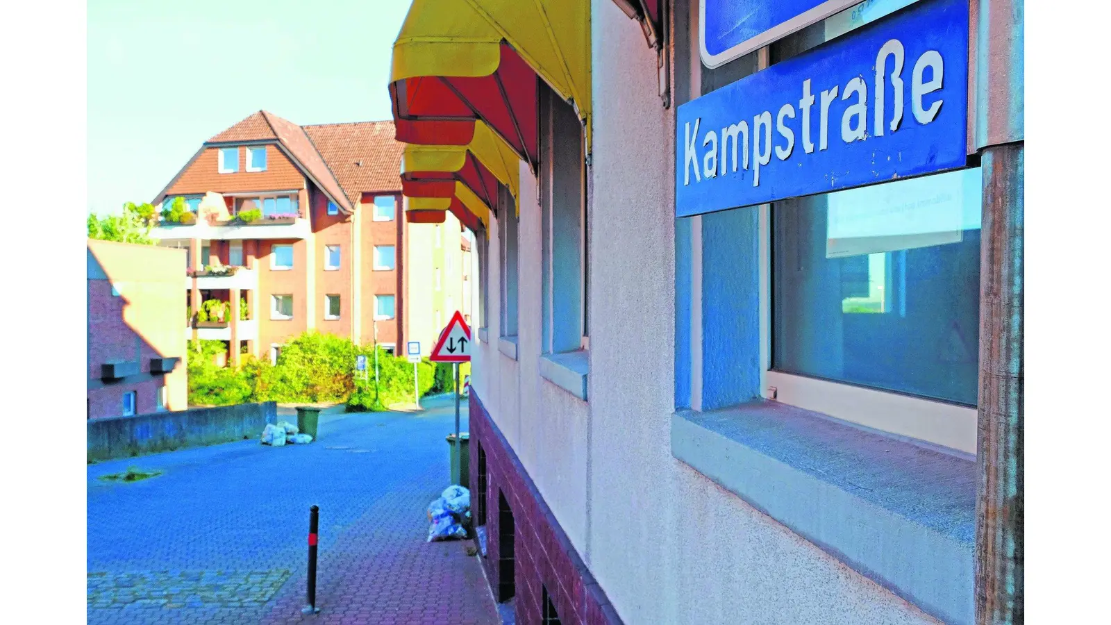 Kampstraße wird in Abschnitten gesperrt (Foto: jl)