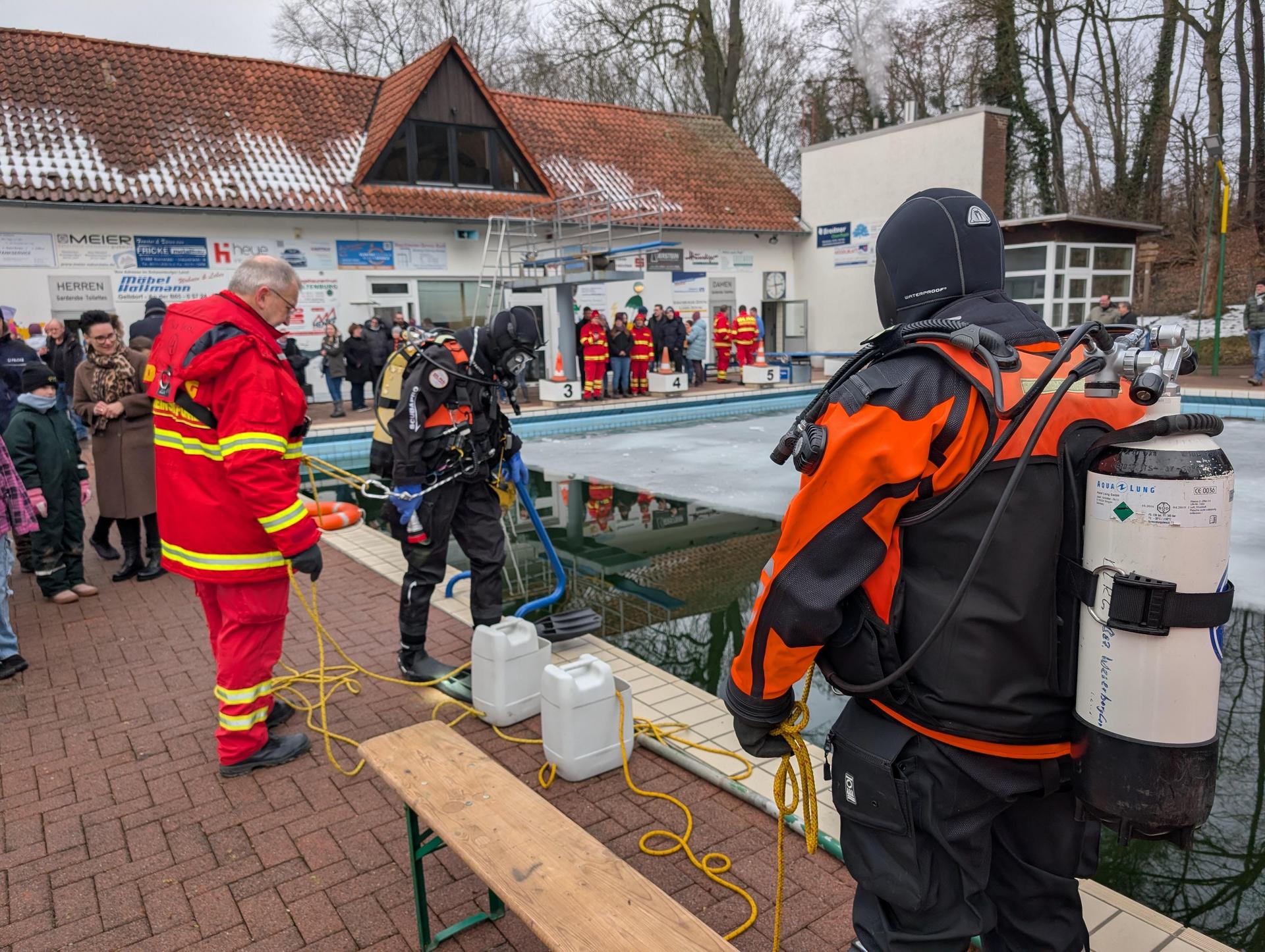 Eisschwimmen. (Foto: Stadt Obernkirchen)