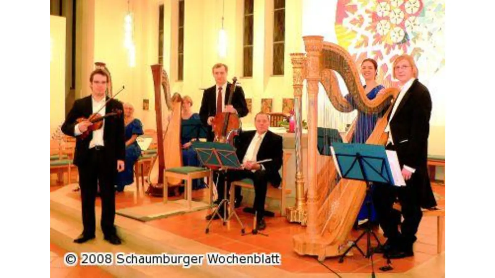 Weihnachtskonzert mit Harfenmusik (Foto: mk)