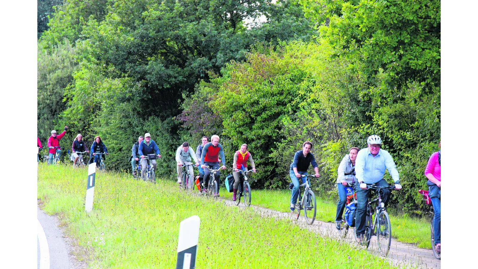 Das Mitradeln ist ausdrücklich erwünscht (Foto: red)