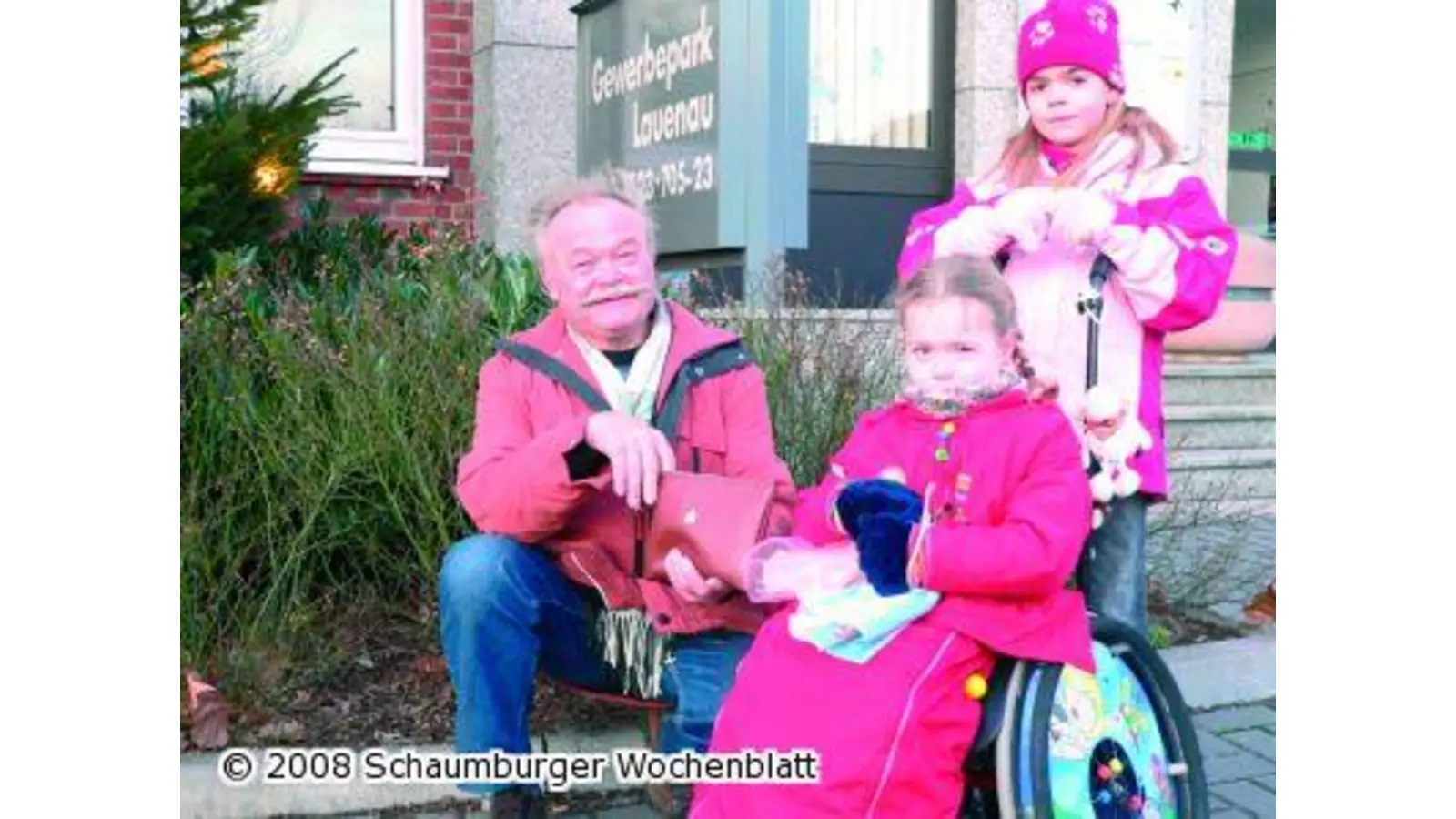 Eine Spende vom Leierkastenmann (Foto: al)