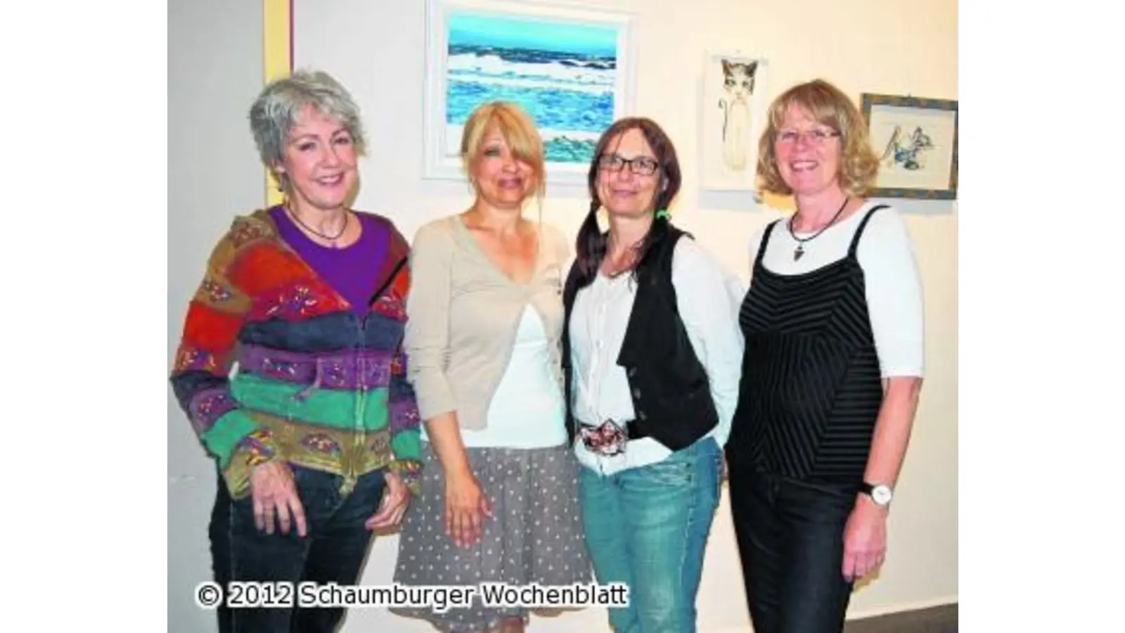 Am Anfang steht ein Pastell-Kreidebild (Foto: red)