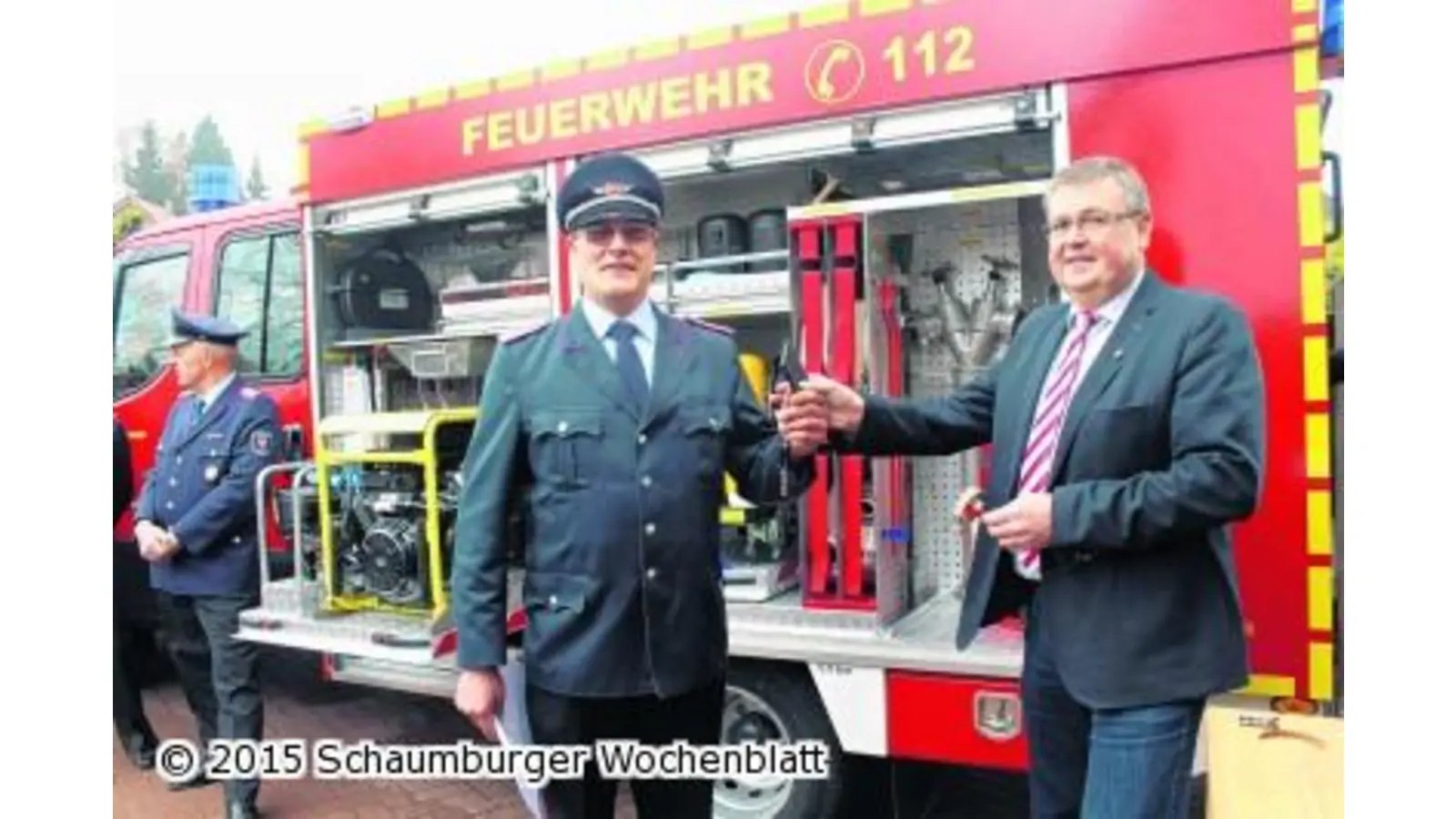 Nach 711 Tagen wieder ein neues Feuerwehrfahrzeug (Foto: red)