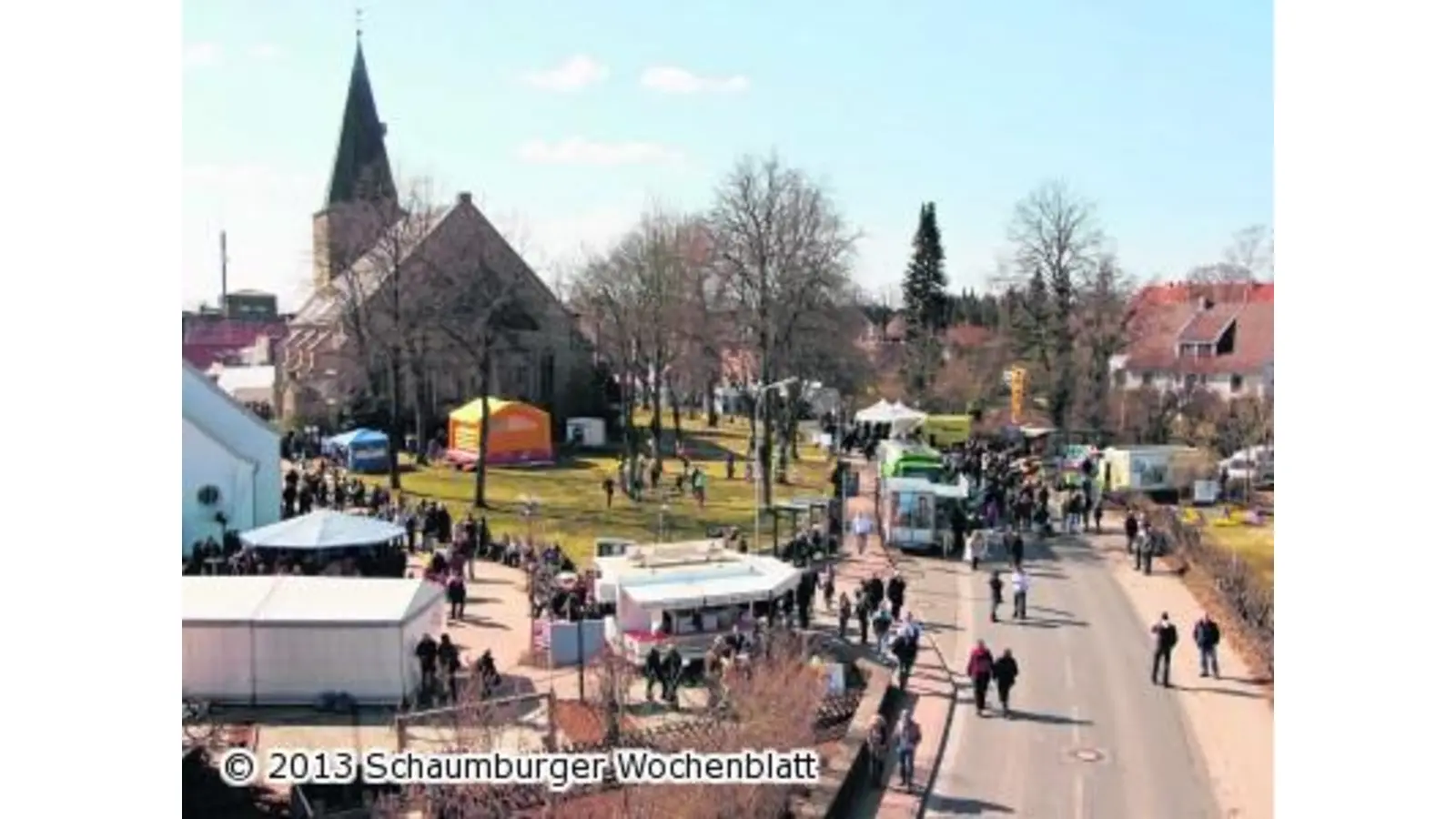 Gewerbeschau lockt Tausende nach Meerbeck (Foto: jl)