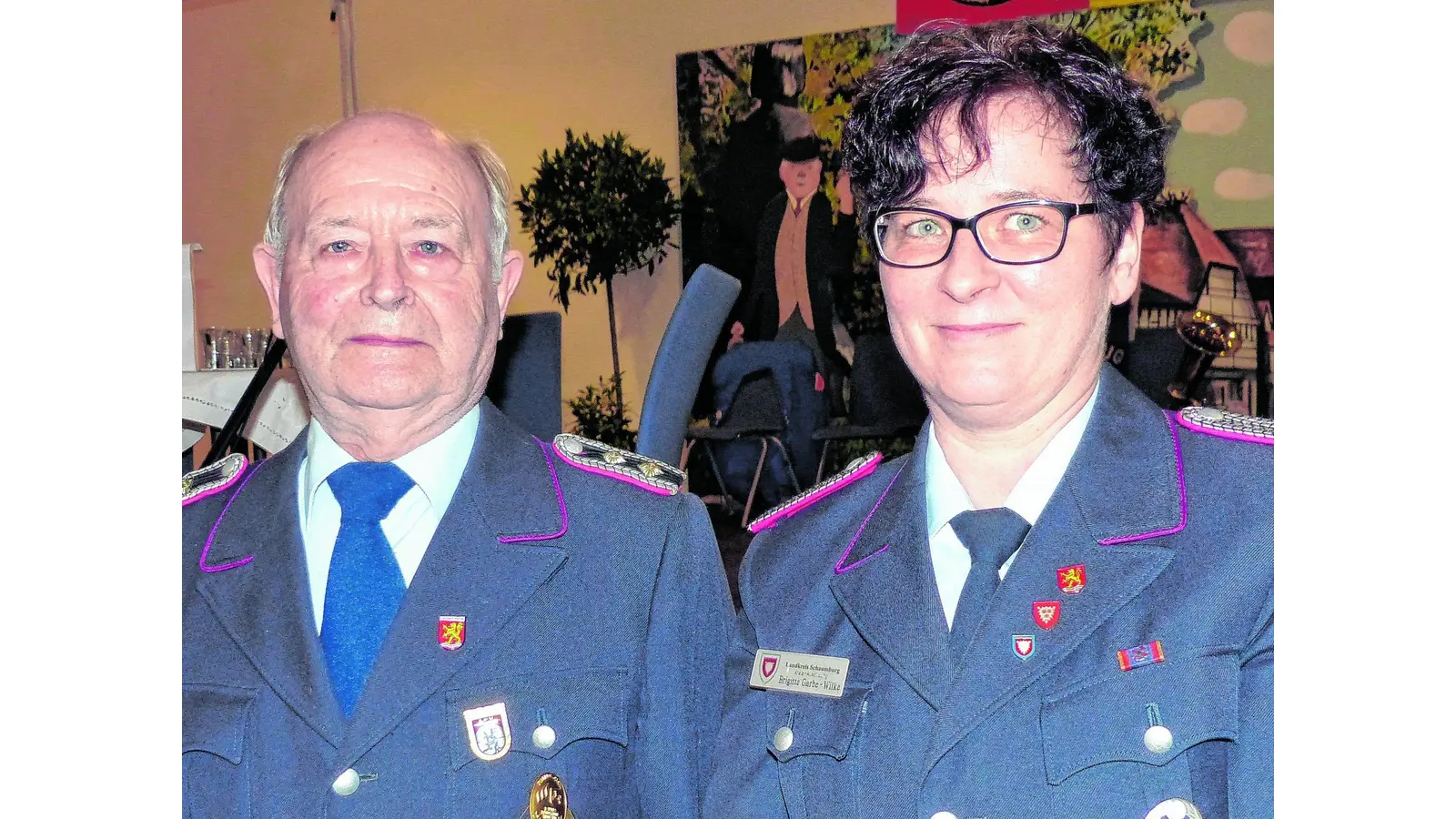Beförderungen für die Brandmeister (Foto: al)