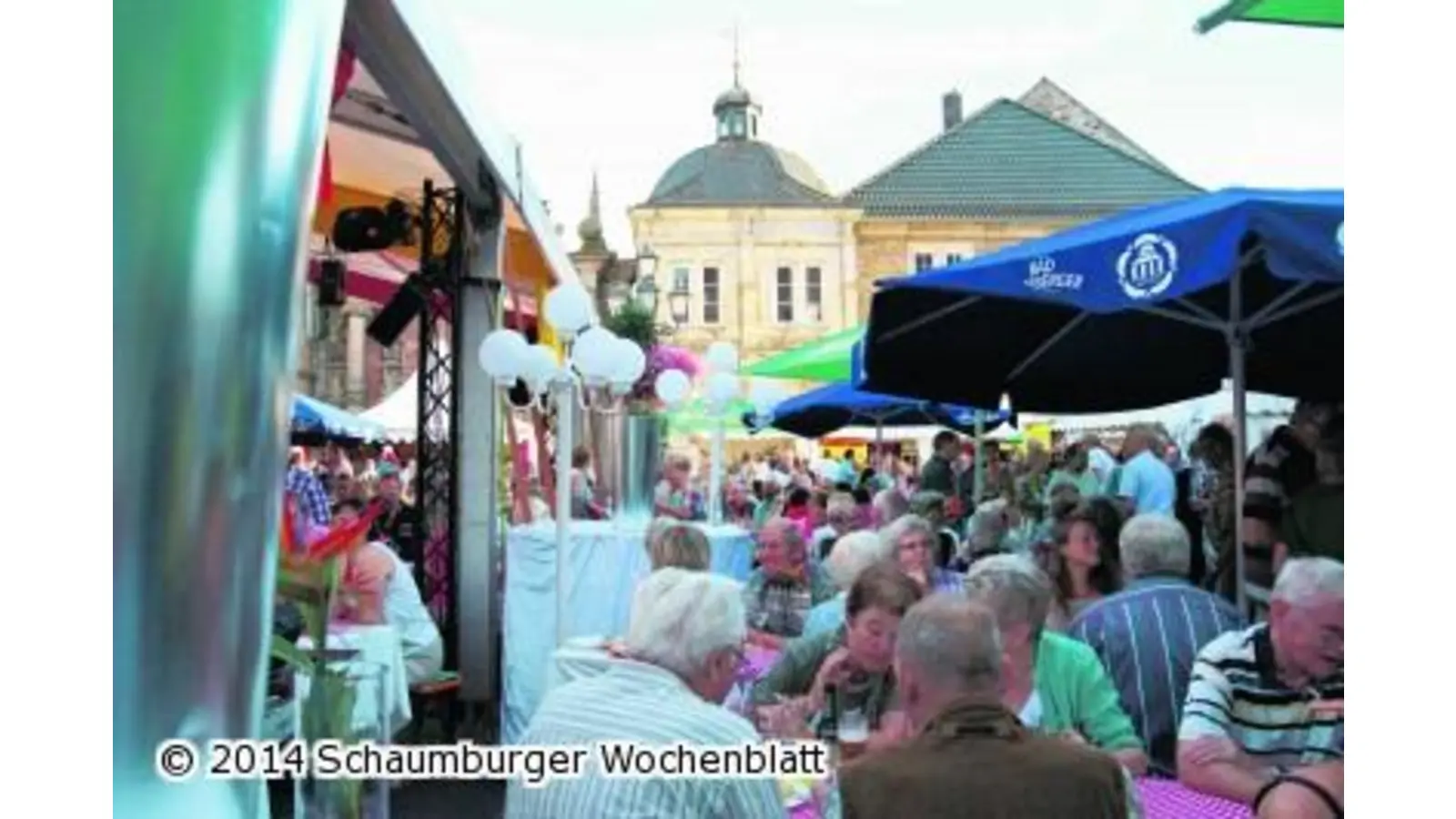 Karibik-Gefühl am Marktbrunnen (Foto: wa)