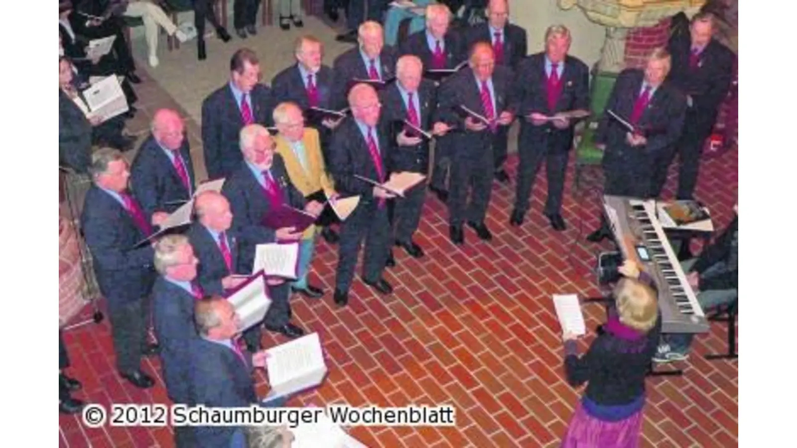 Sänger wollen einmal Räuber sein (Foto: al)