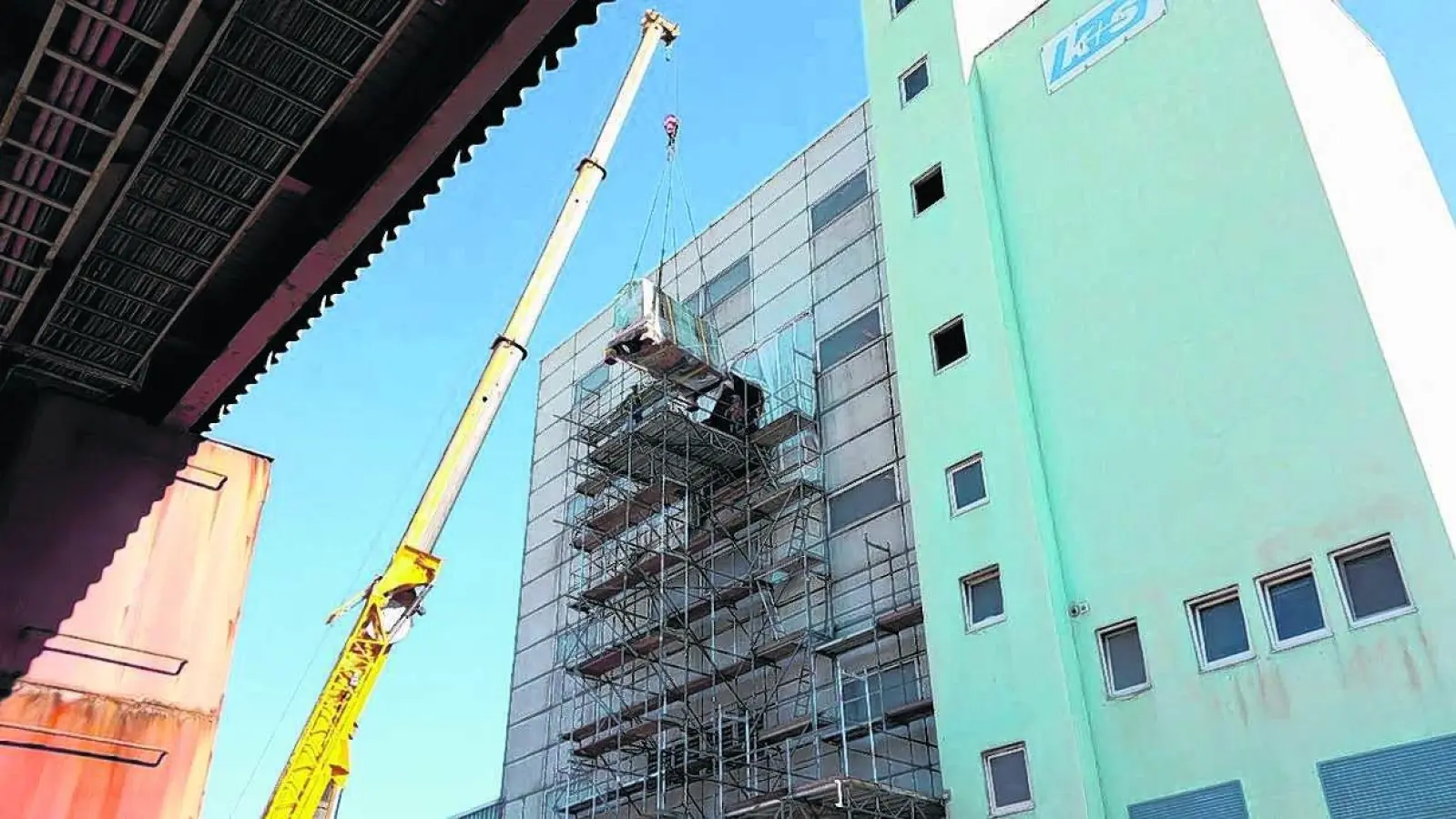 Großer Umbau auf dem Standort Sigmundshall (Foto: gi)