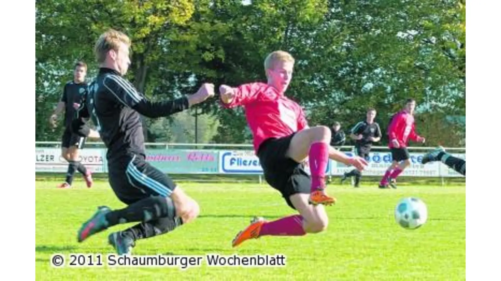 Gerangel der TuS-Verfolger (Foto: lu)