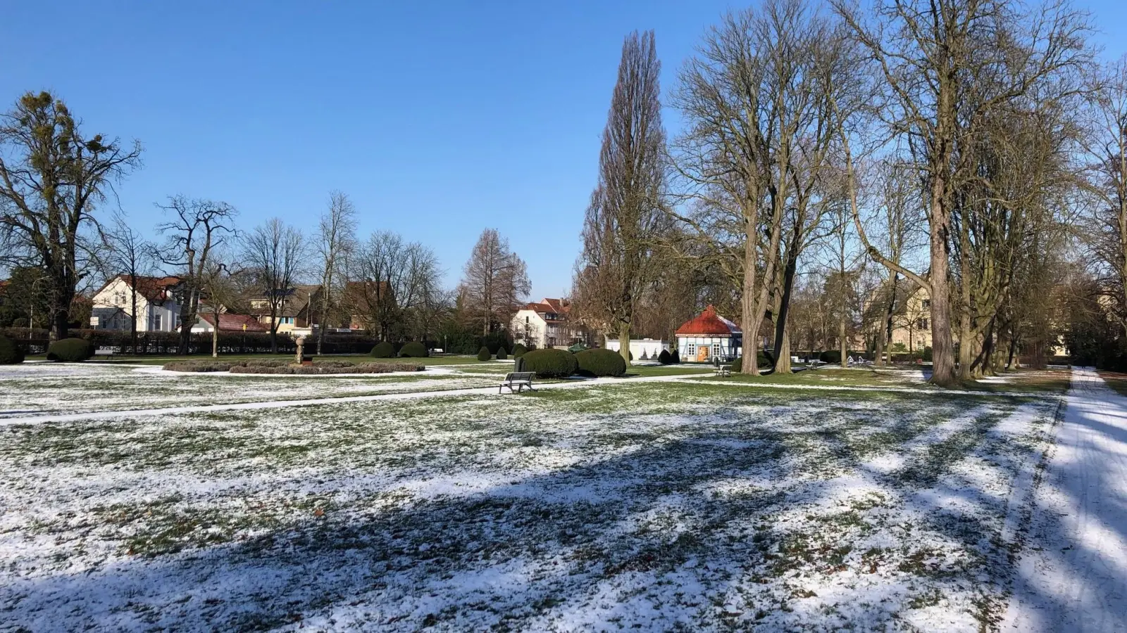 Die Stadt wird die Bundesförderung zur Neugestaltung des Schlossgartens erhalten, wie die heimische Abgeordnete Marja-Liisa Völlers mitteilt.  (Foto: cm)