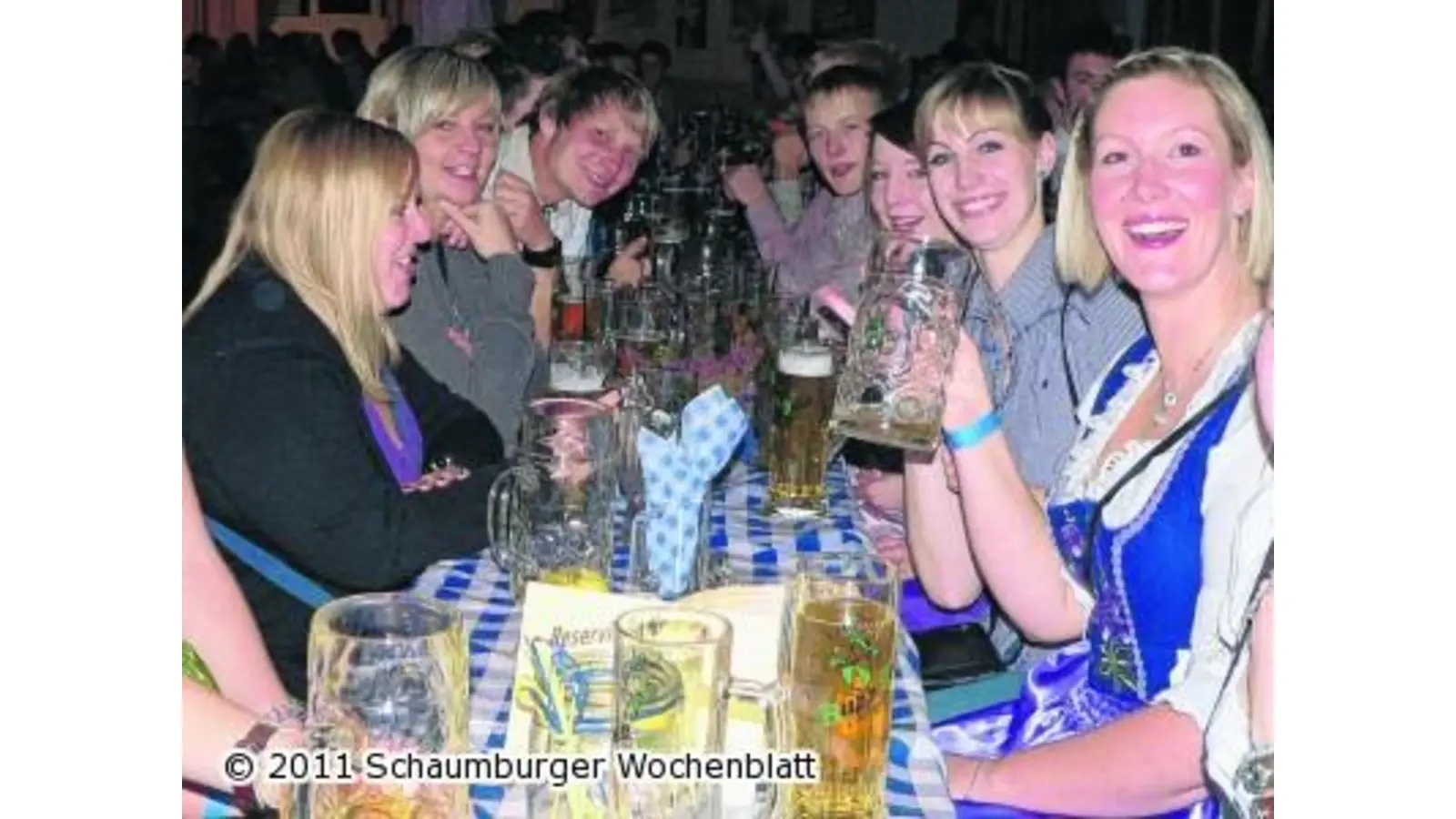 Maßvolle Stimmung im Ort (Foto: al)