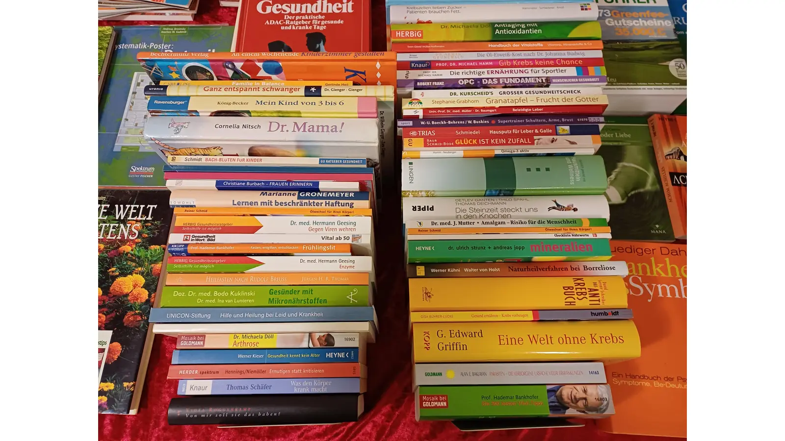Am Tag des Trödelmarkts öffnet auch die Gemeindebücherei und verkauft ausrangierte Bücher. (Foto: privat)