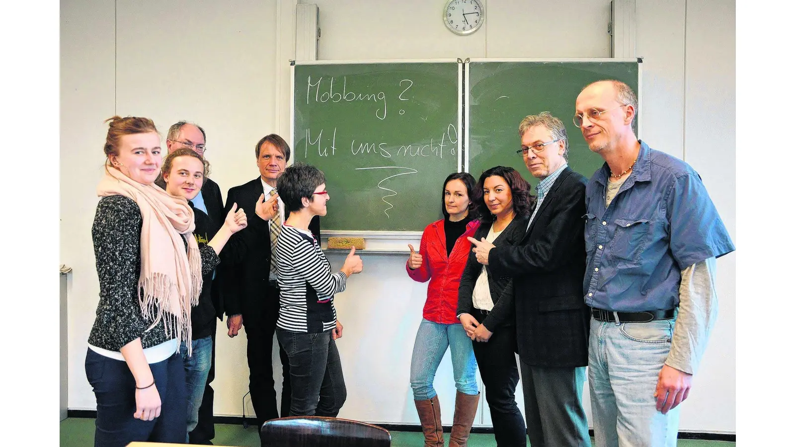 Damit Mobbing hier keine Chance hat (Foto: red)