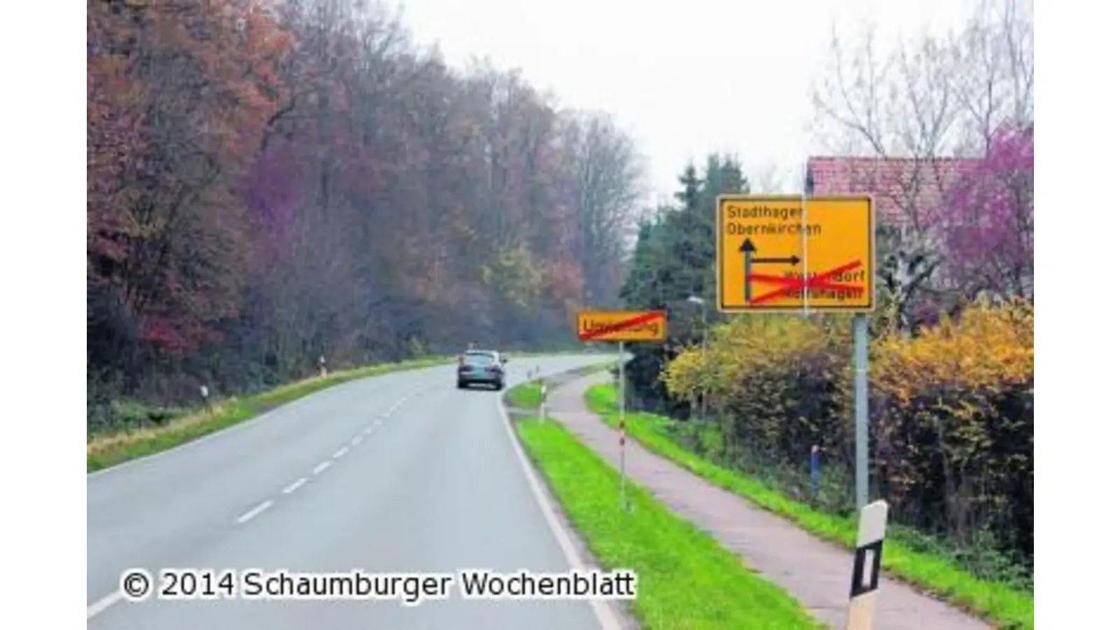 Rolfshagen scheint von der Außenwelt abgeschnitten (Foto: us)