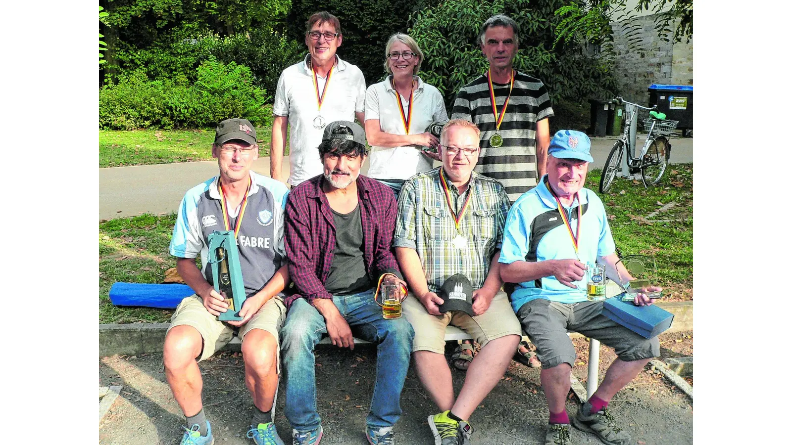 Eiskalt legt Bergmann die letzte Kugel an (Foto: ro)