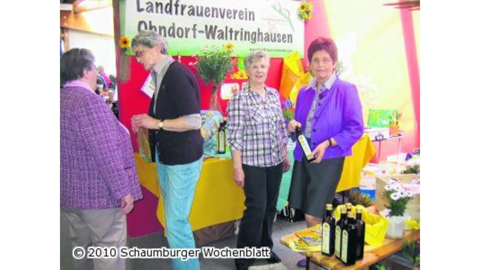 Landfrauen informieren (Foto: mk)