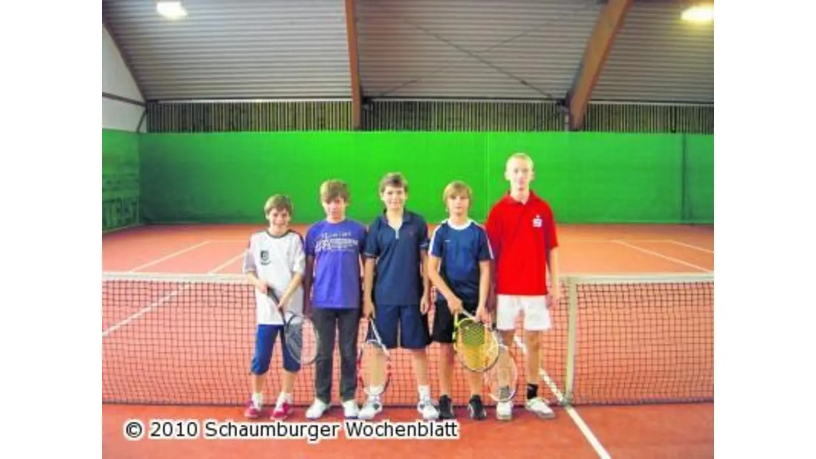 Die Tennis-Junioren C der SGR sind Kreismeister (Foto: pd)