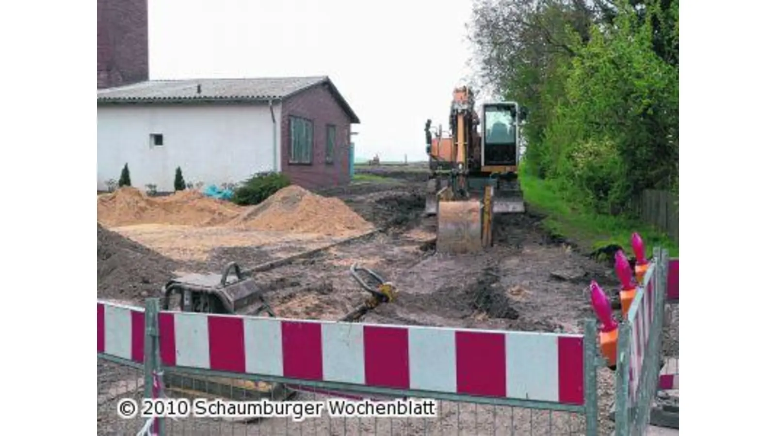 Ein neuer Weg wird angelegt (Foto: al)
