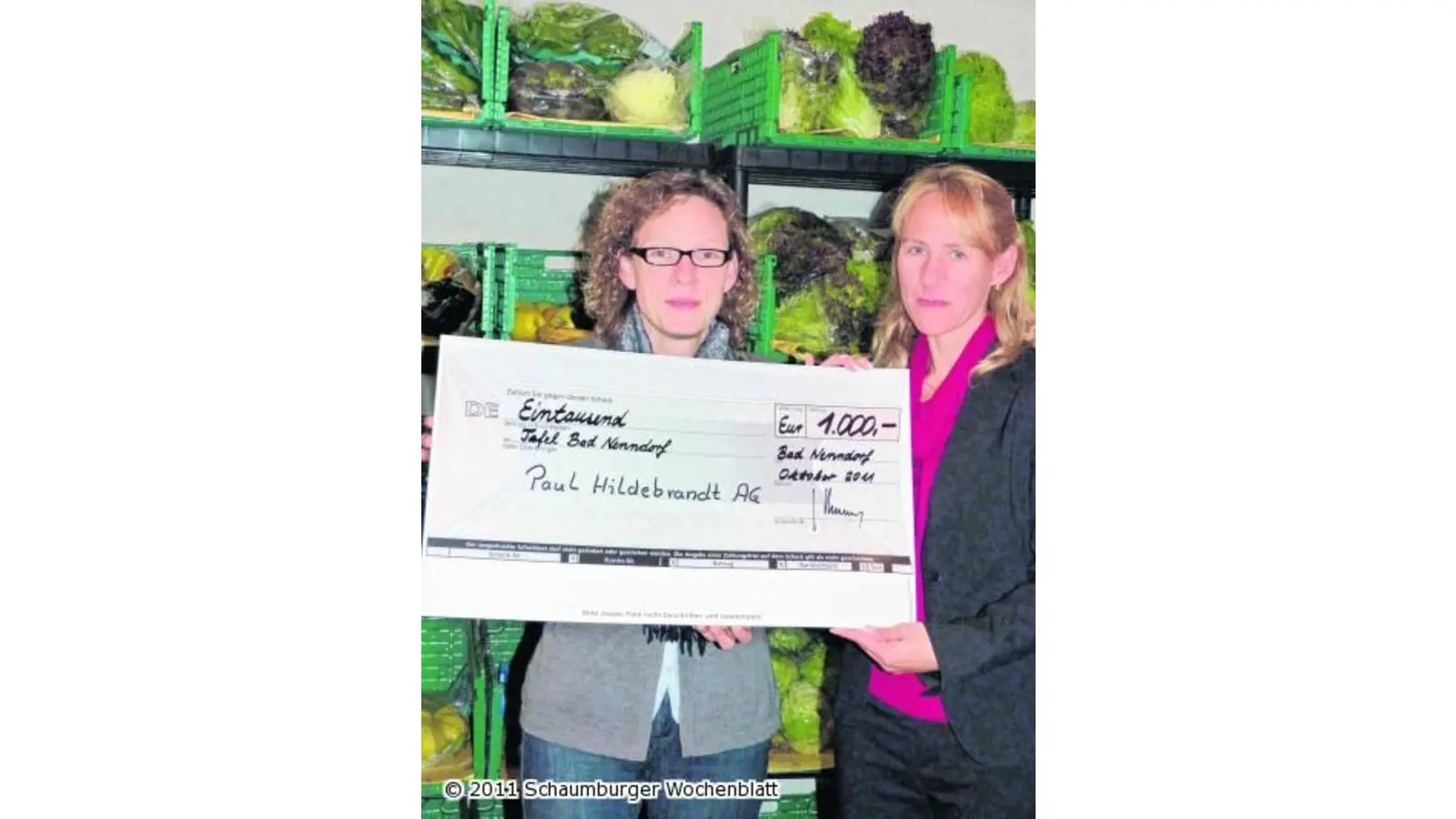 Hildebrandt-Spende für die Tafel ist gut verpackt (Foto: red)