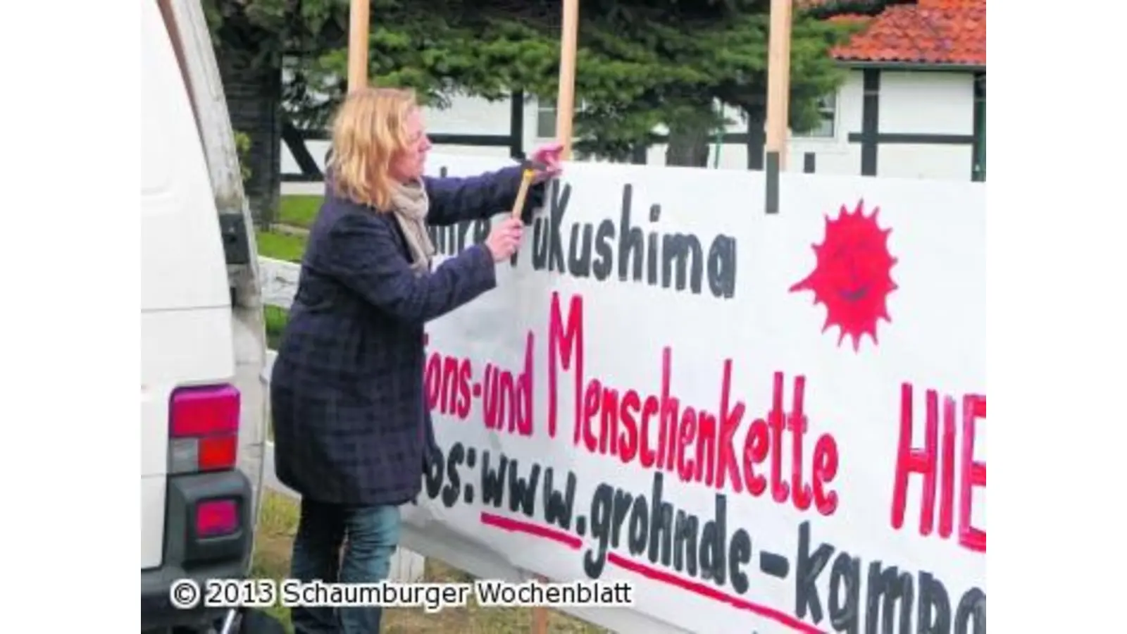 Erinnerung an die Kinder von Fukushima (Foto: em)
