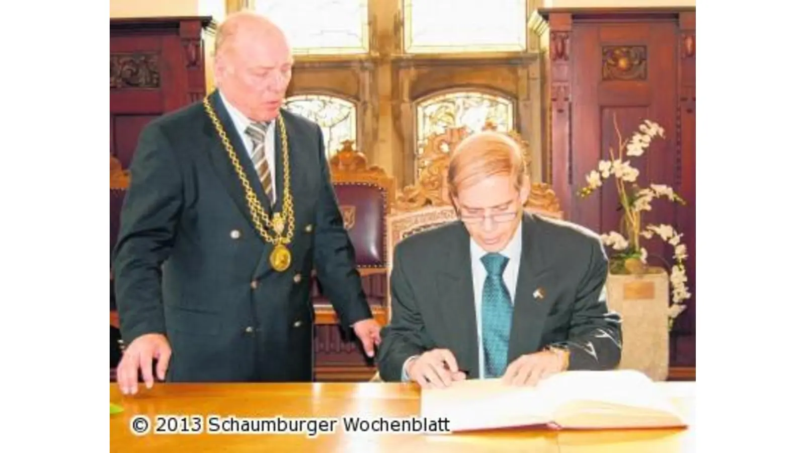Großer Empfang für den israelischen Botschafter (Foto: red)
