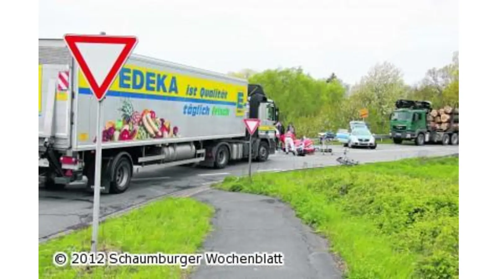 Radfahrer verstirbt nach schwerem Unfall (Foto: mh)