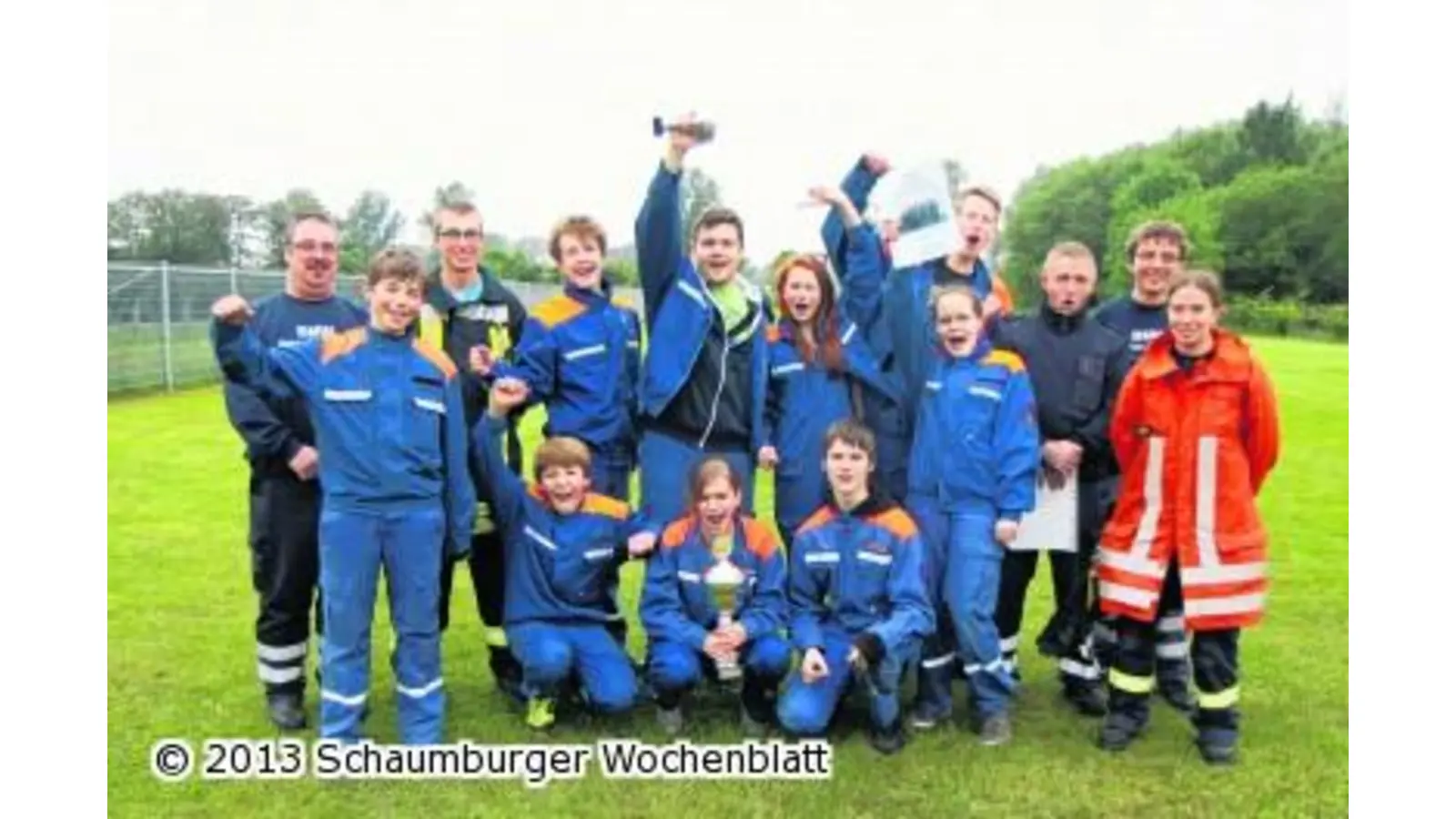 Am Ende hat ein Team aus Sachsenhagen die Nase vorn (Foto: red)