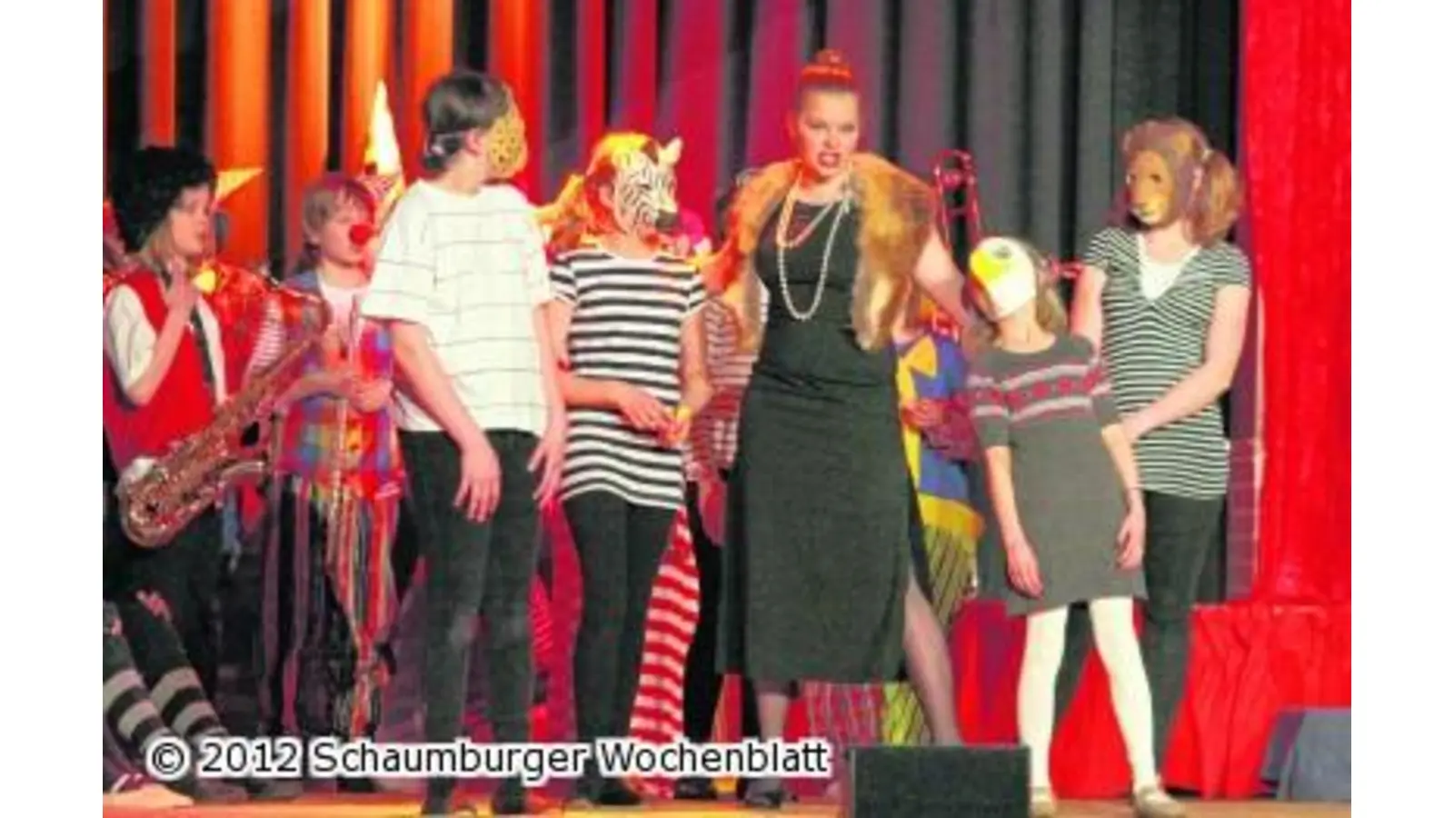 Zirkus in der Schulaula (Foto: bb)