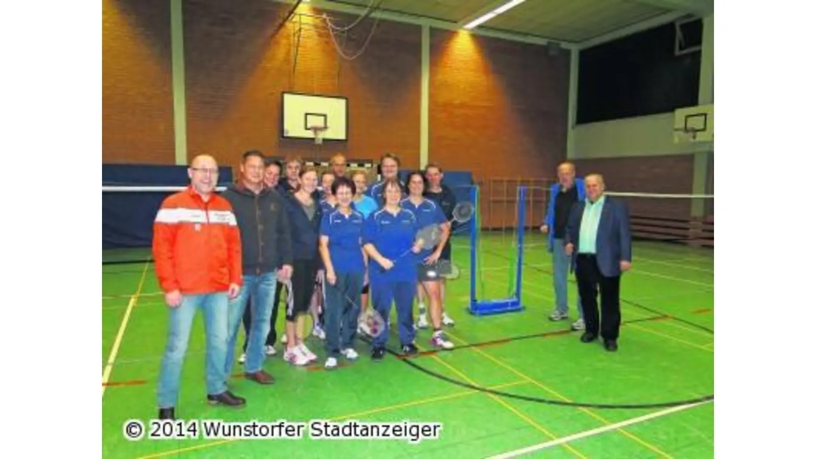 Badmintonbälle dürfen fliegen (Foto: gi)